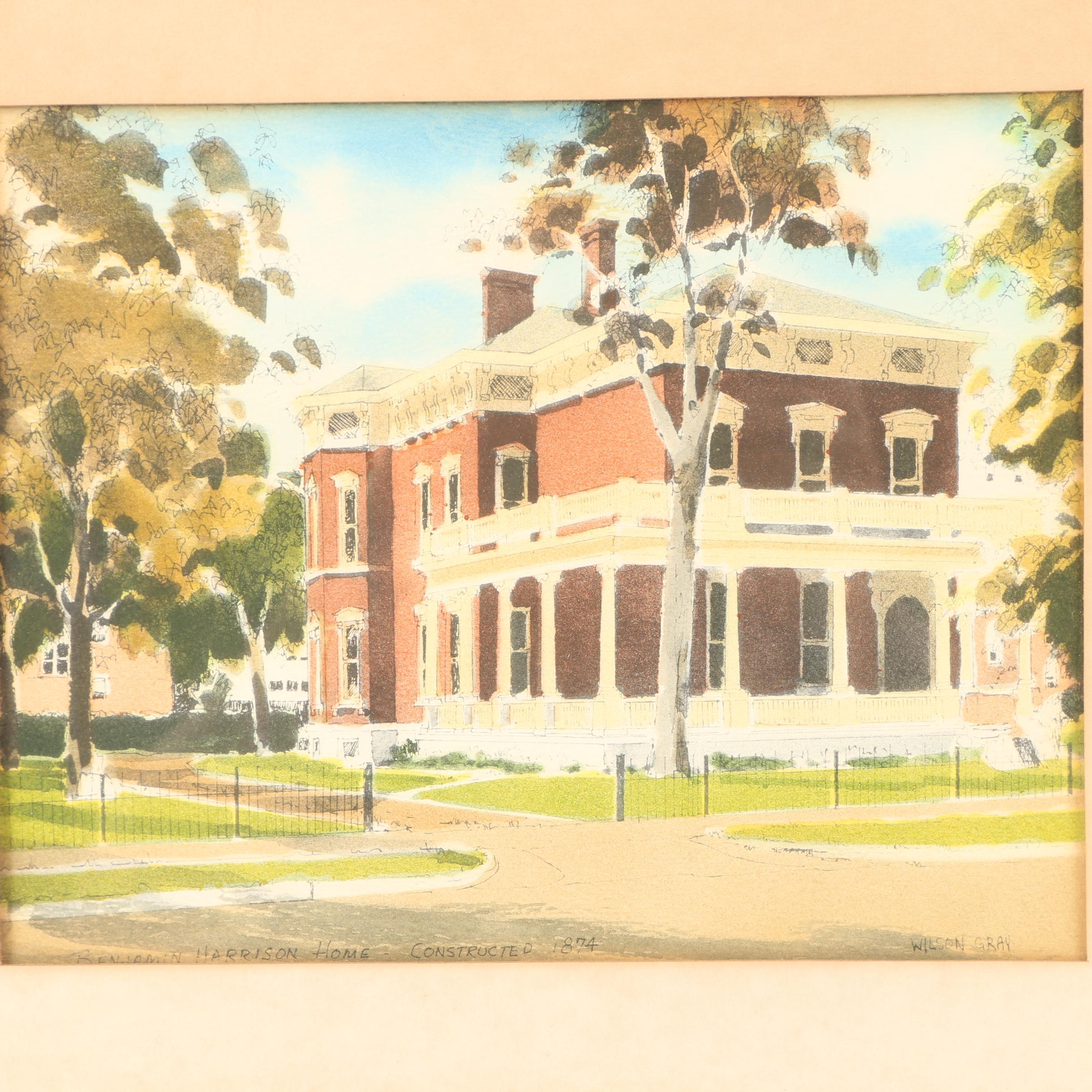 Signed Collection of Offset Lithographs on Paper