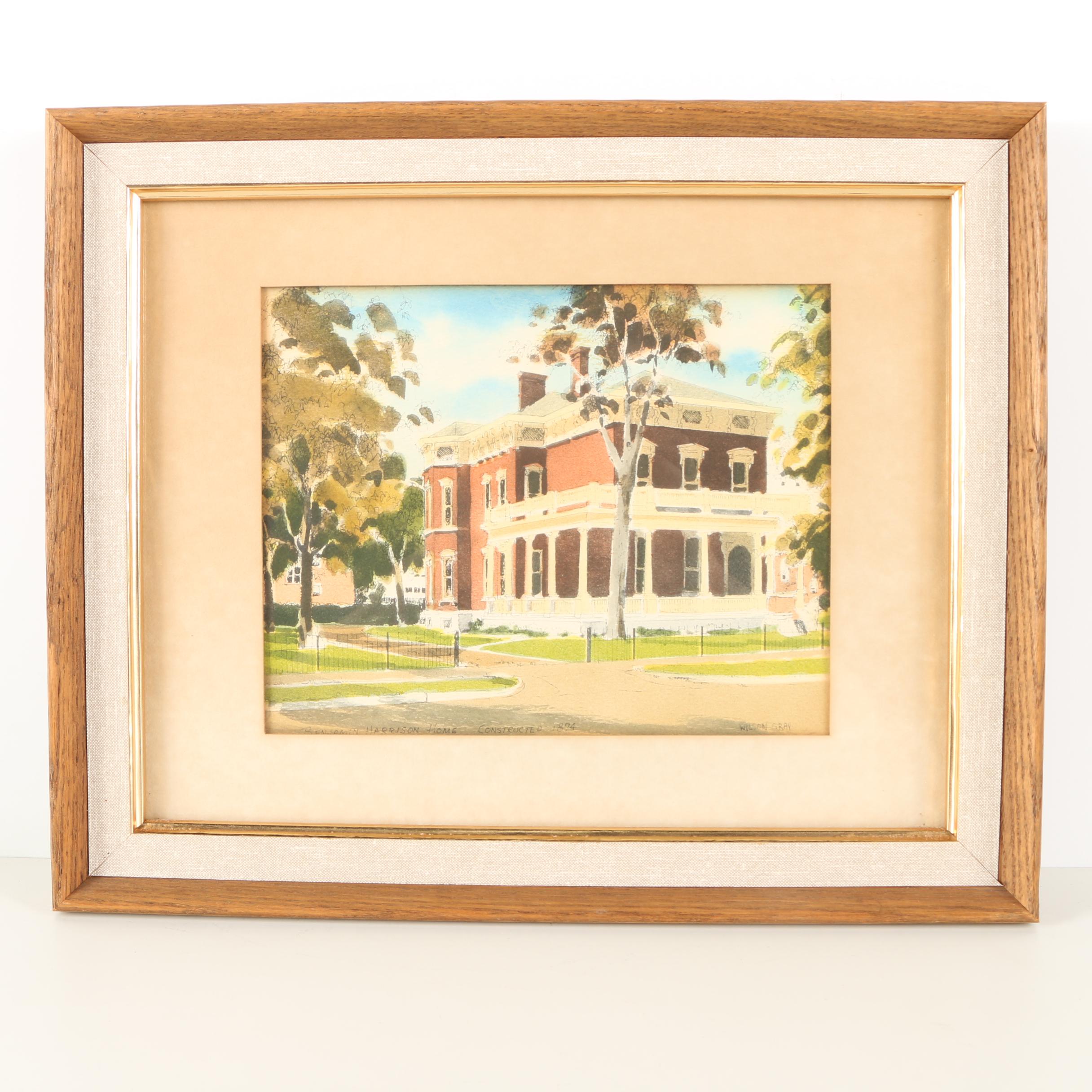 Signed Collection of Offset Lithographs on Paper