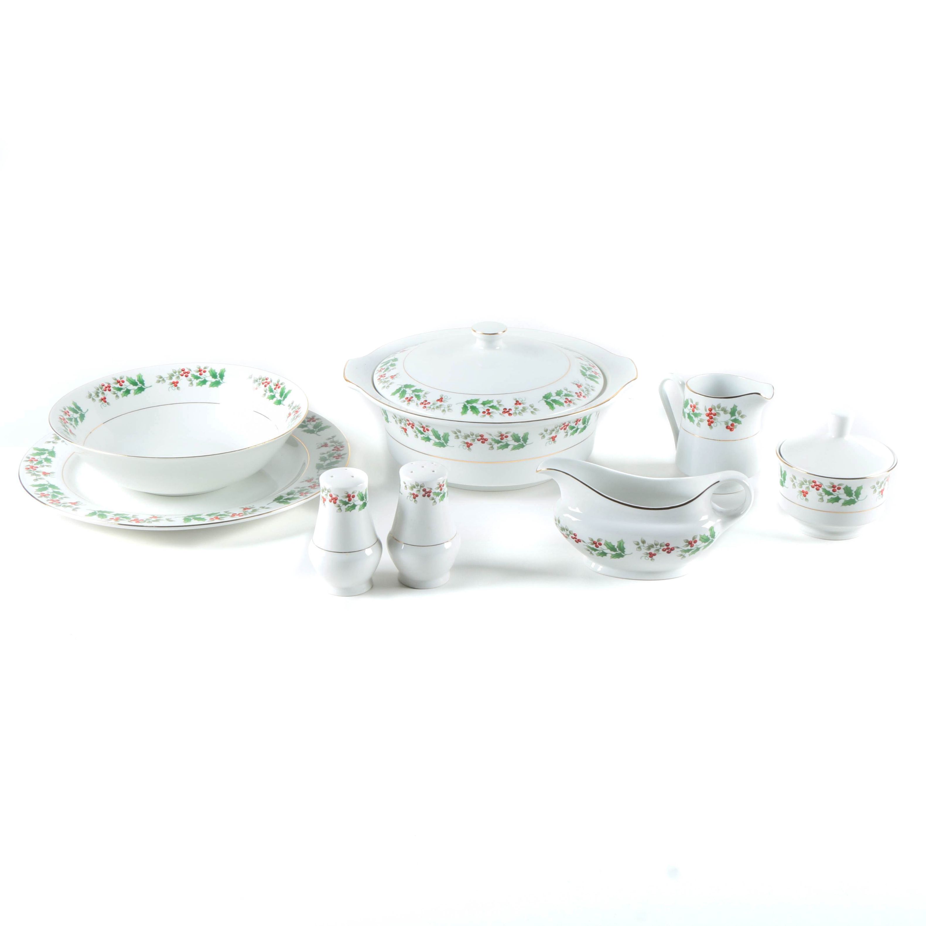 Gibson Designs "Christmas Charm" Serveware