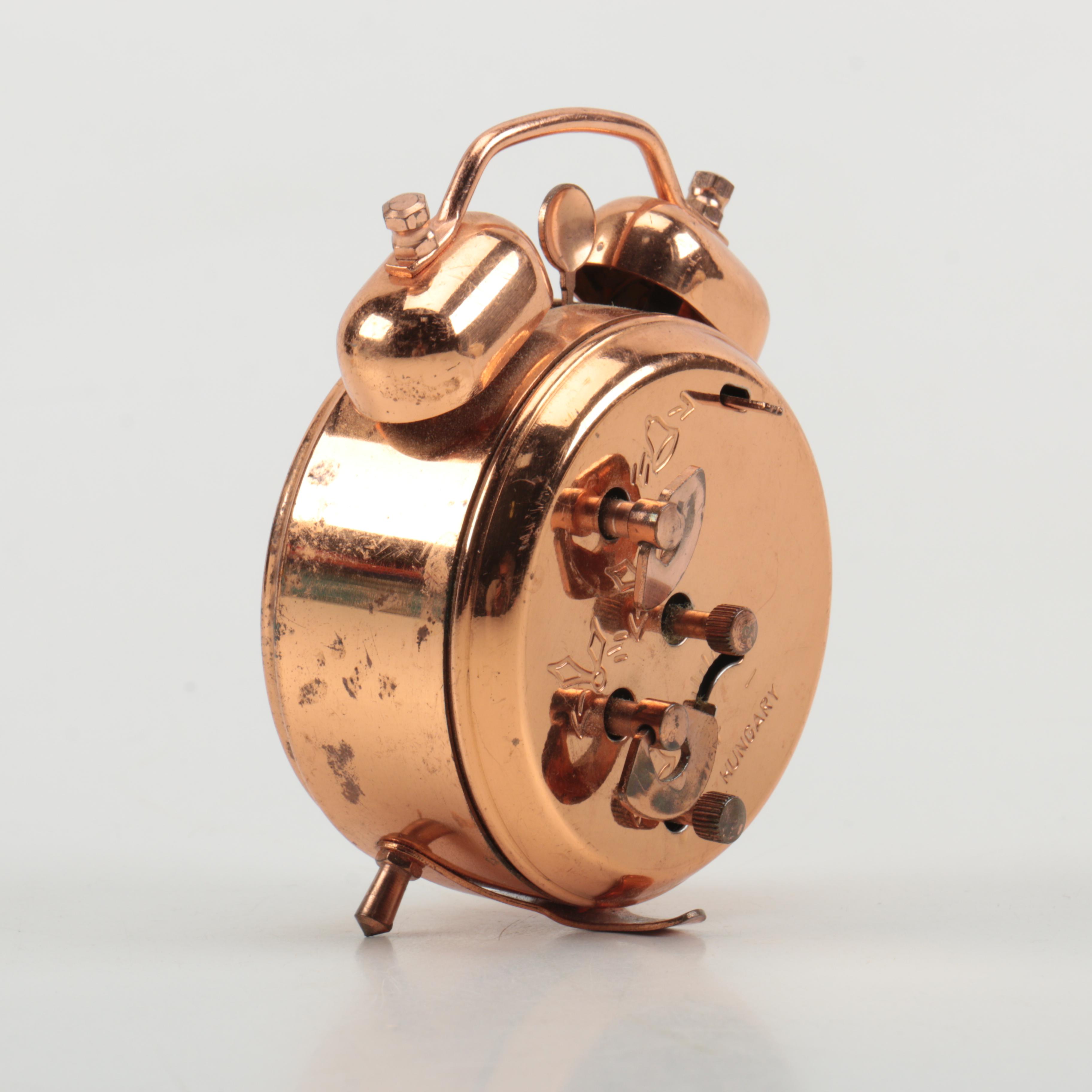 Phinney Walker Travel Alarm and Hungarian Alarm Clock