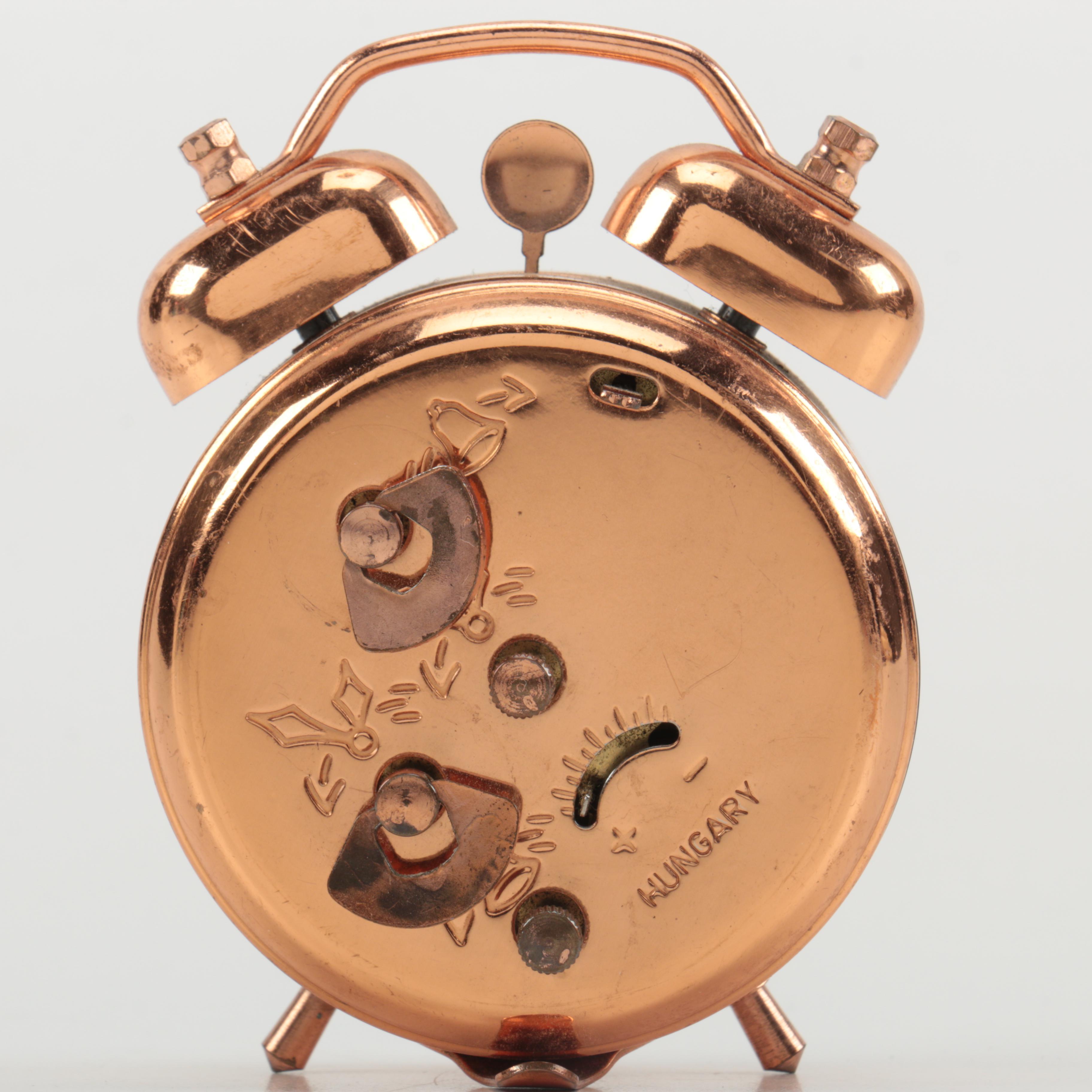 Phinney Walker Travel Alarm and Hungarian Alarm Clock