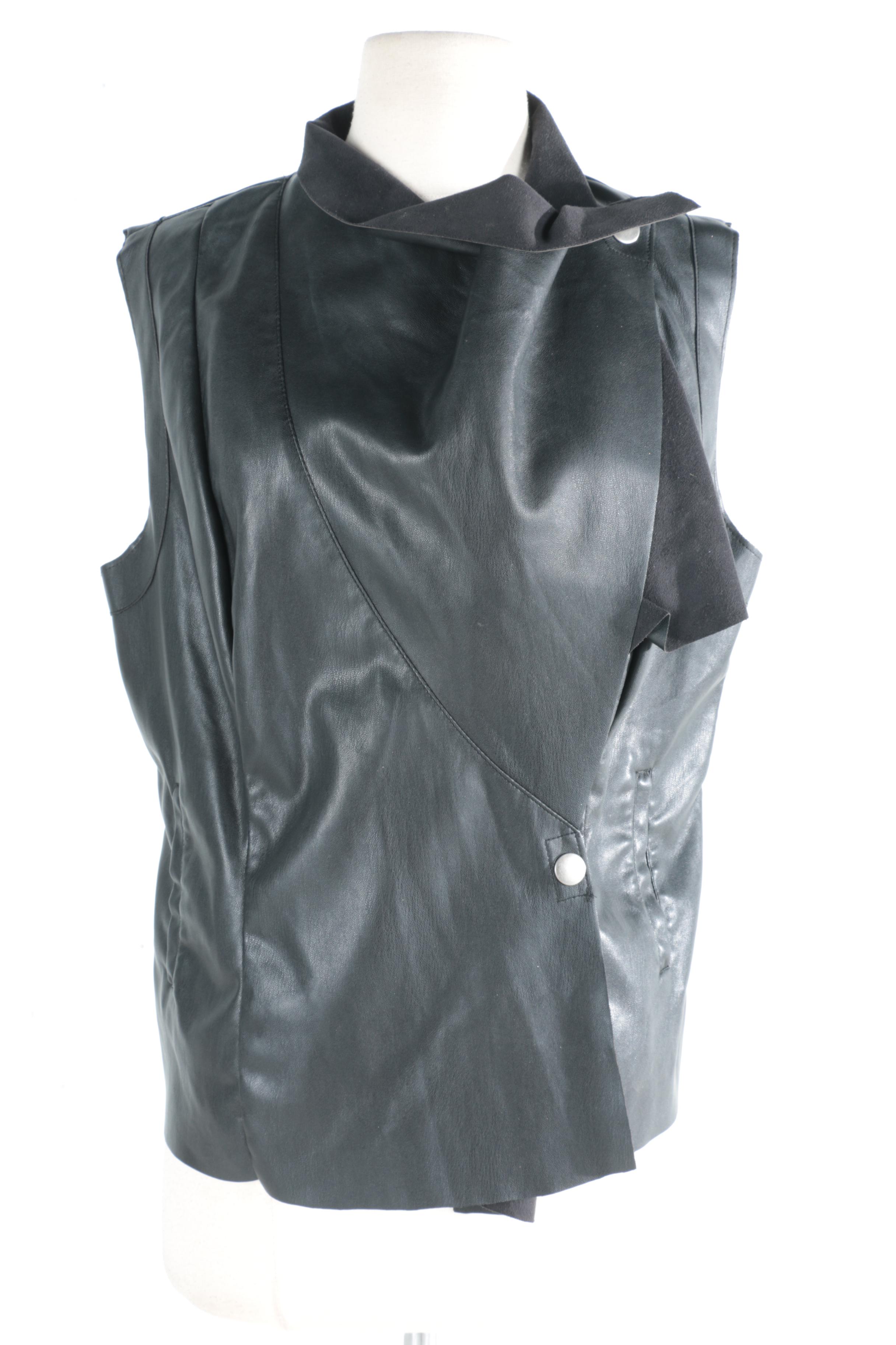 Collection of Women's Faux Leather Jackets