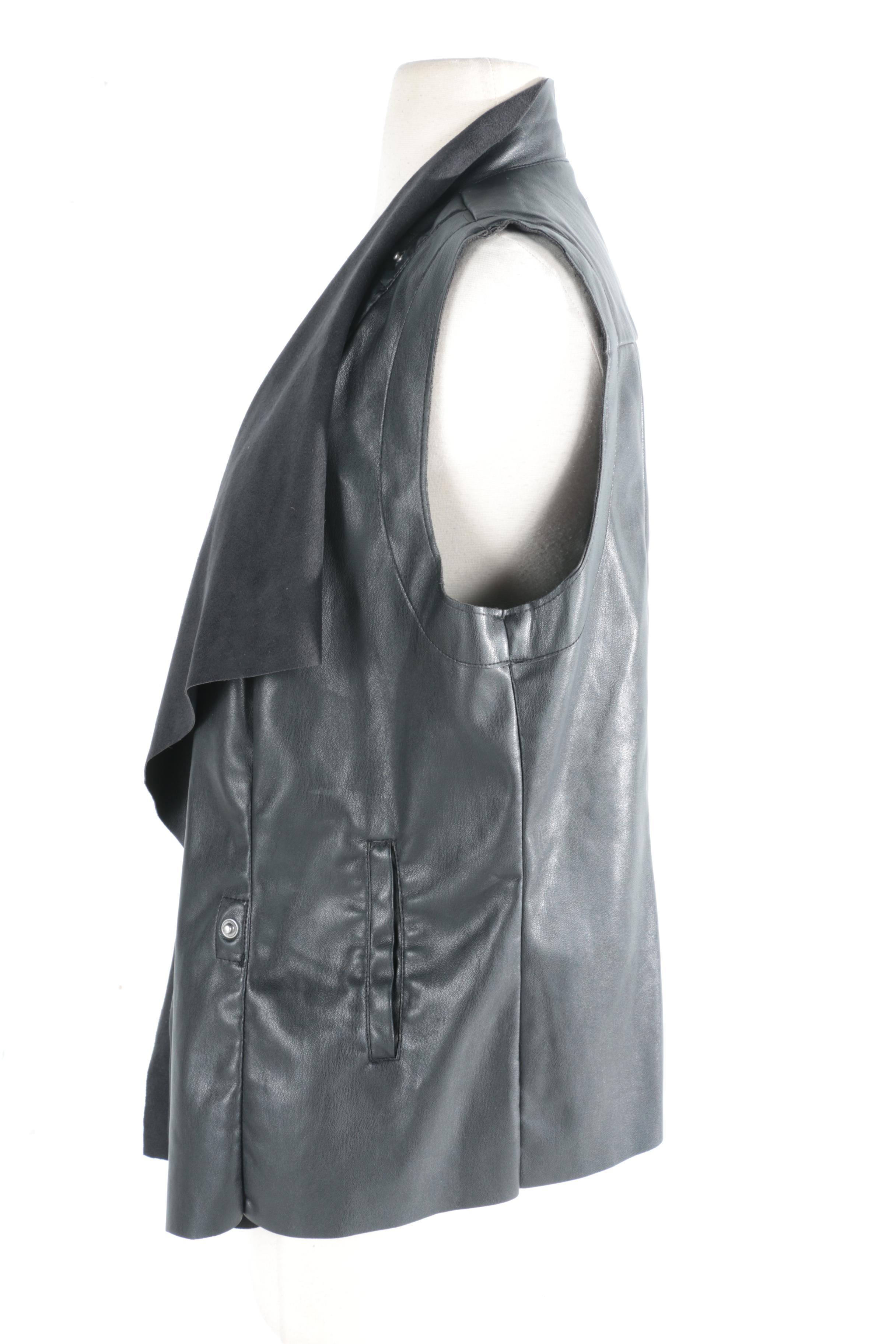 Collection of Women's Faux Leather Jackets