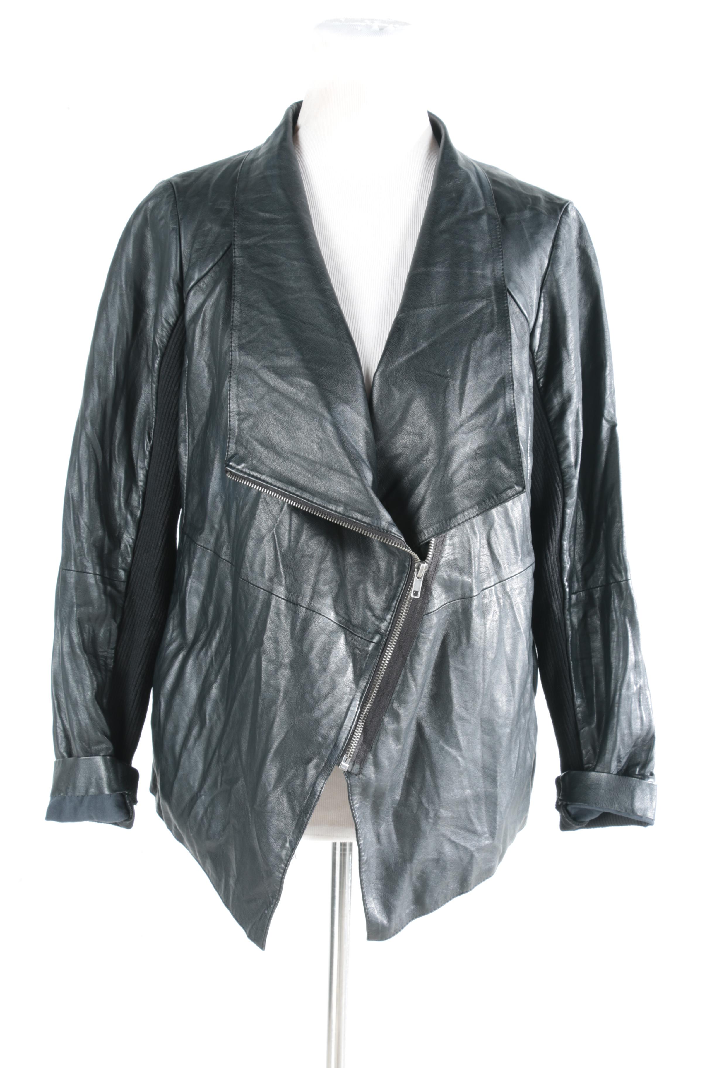 Collection of Women's Faux Leather Jackets