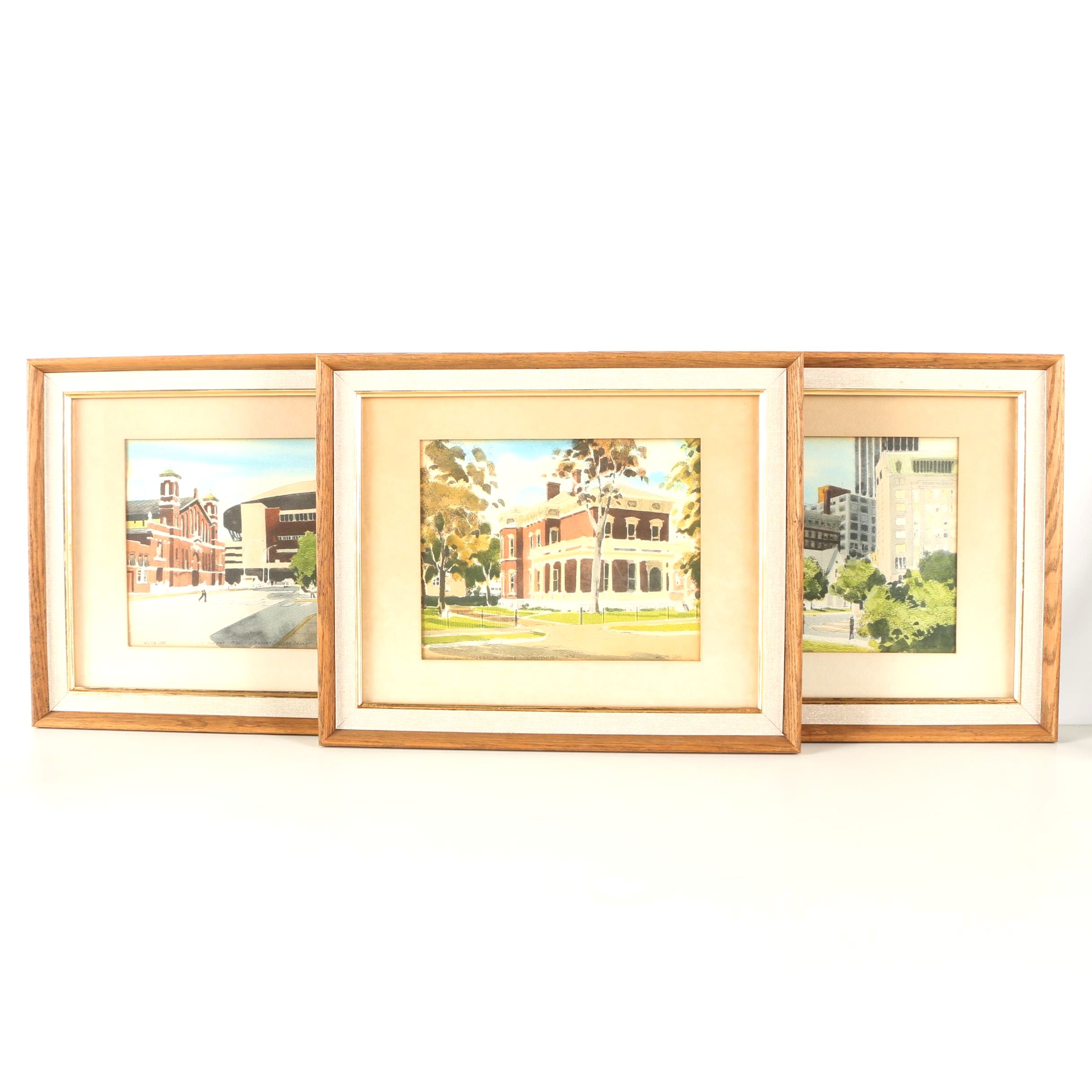 Signed Collection of Offset Lithographs on Paper