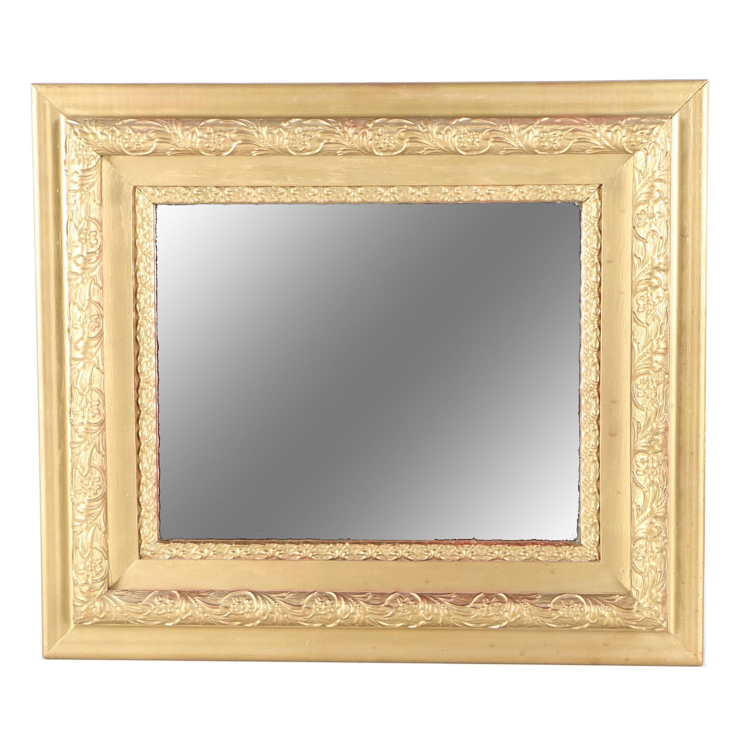 Wooden Wall Mirror