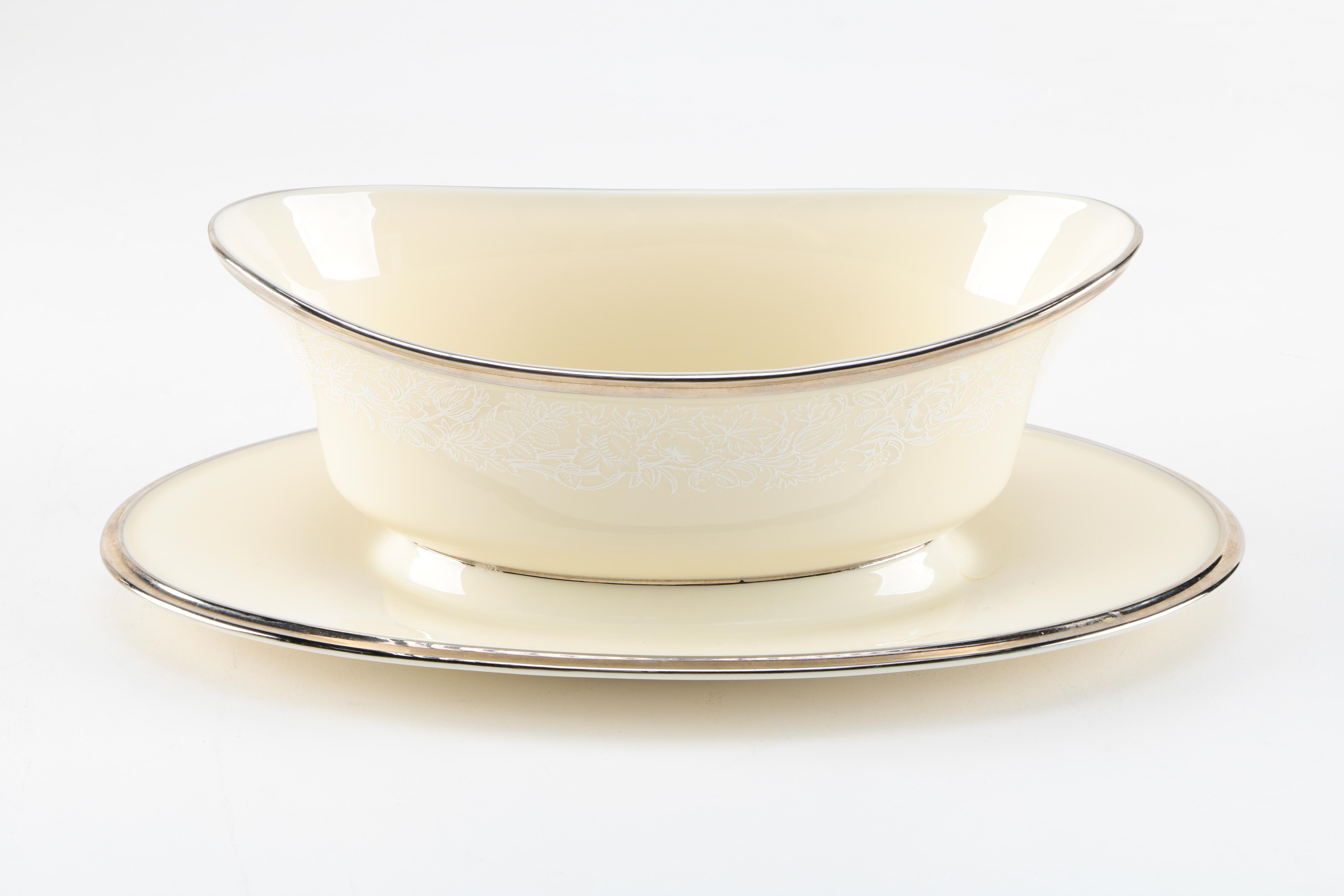 Lenox 'Moonspun' Table Setting