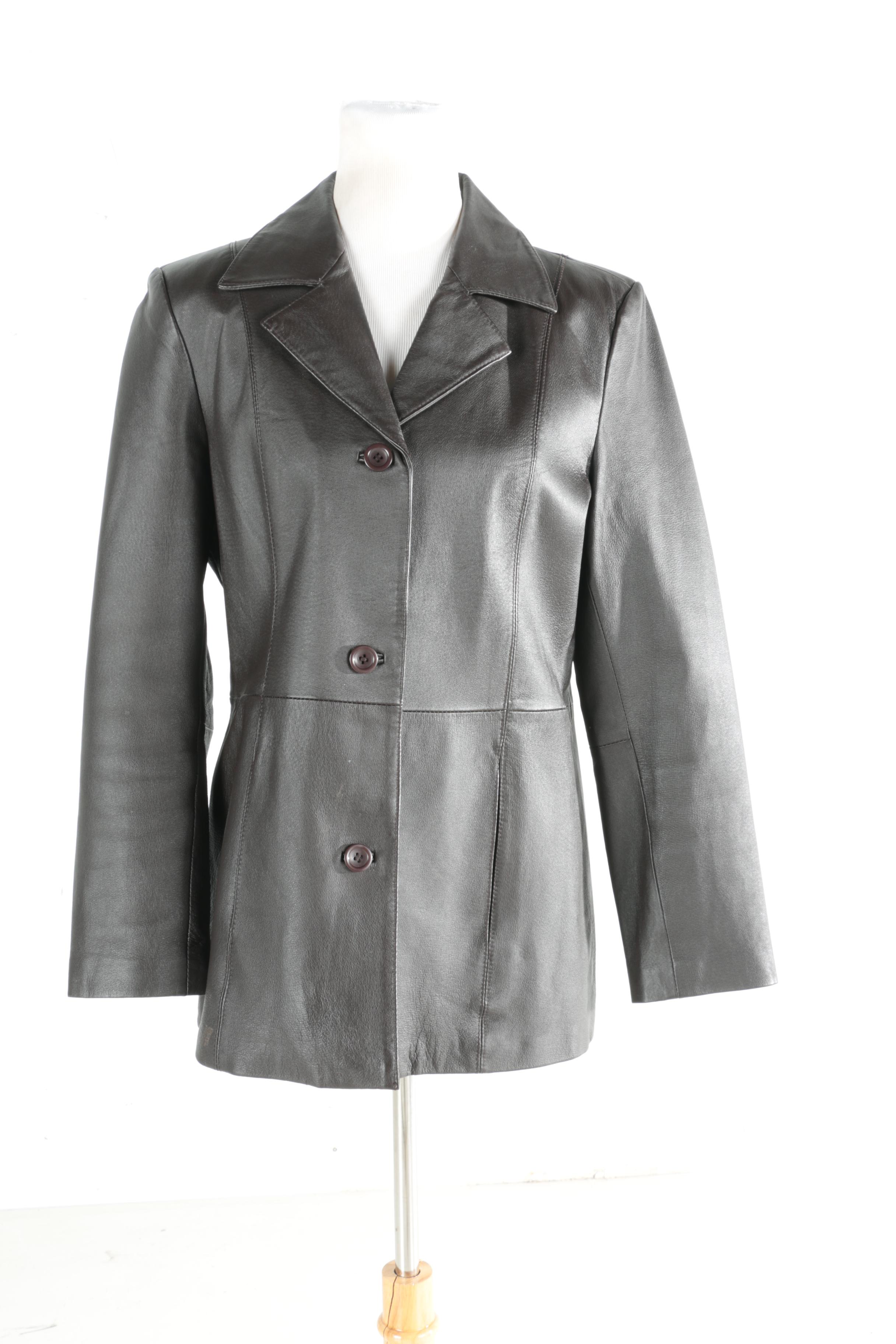 Dialogue and Valerie Stevens Separates Women's Suede and Leather Jackets