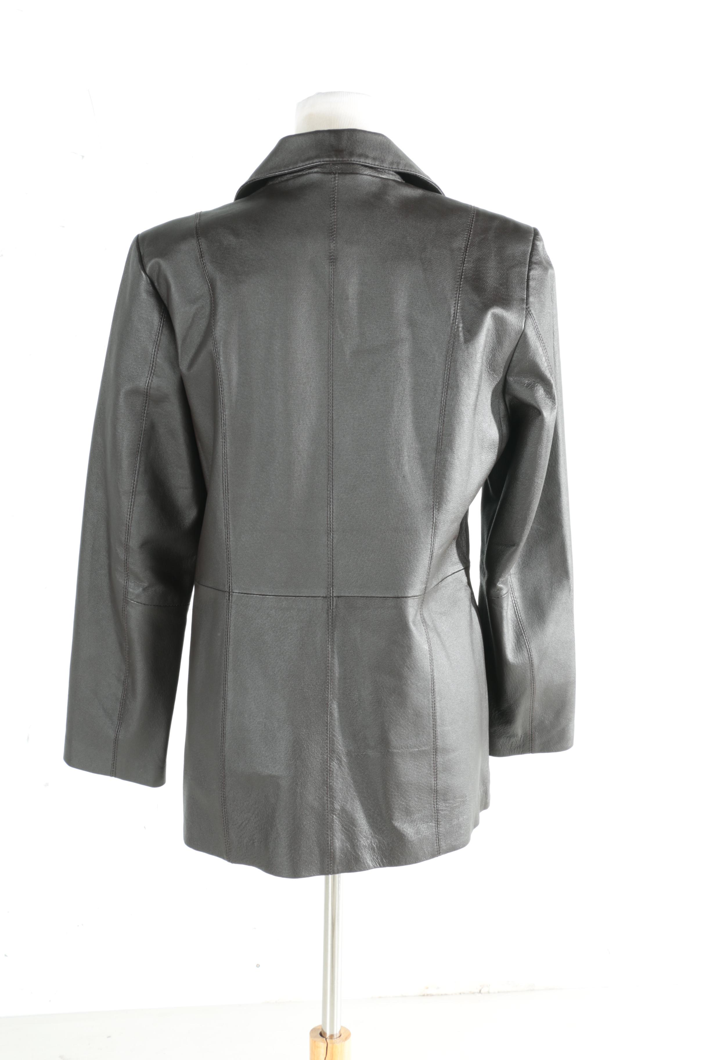 Dialogue and Valerie Stevens Separates Women's Suede and Leather Jackets