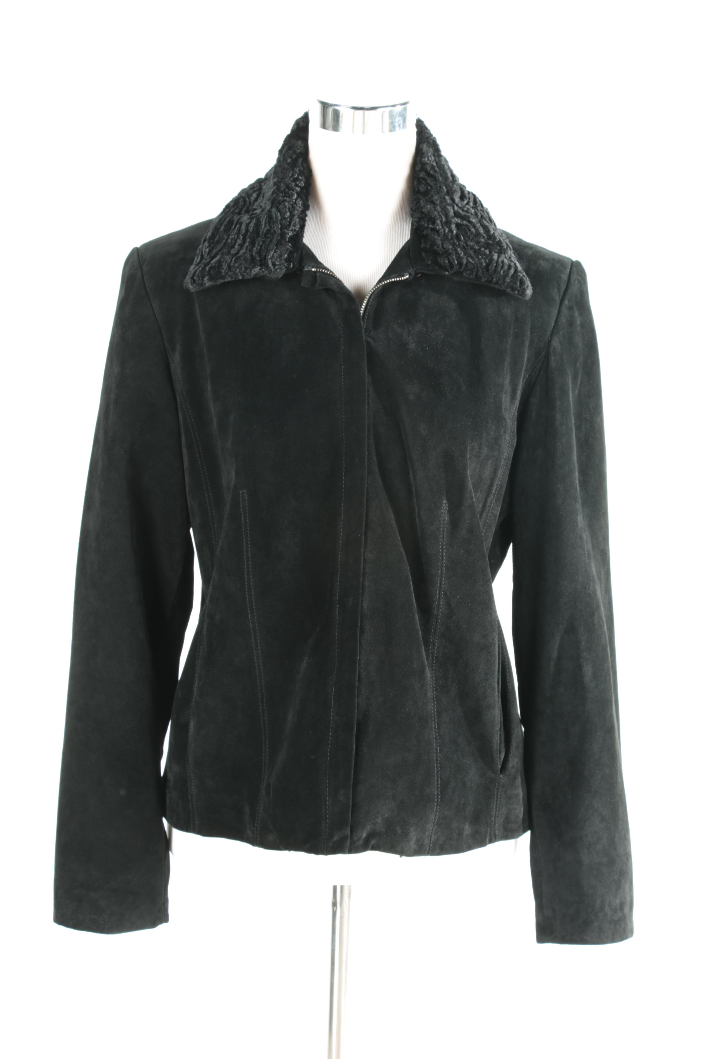 Dialogue and Valerie Stevens Separates Women's Suede and Leather Jackets