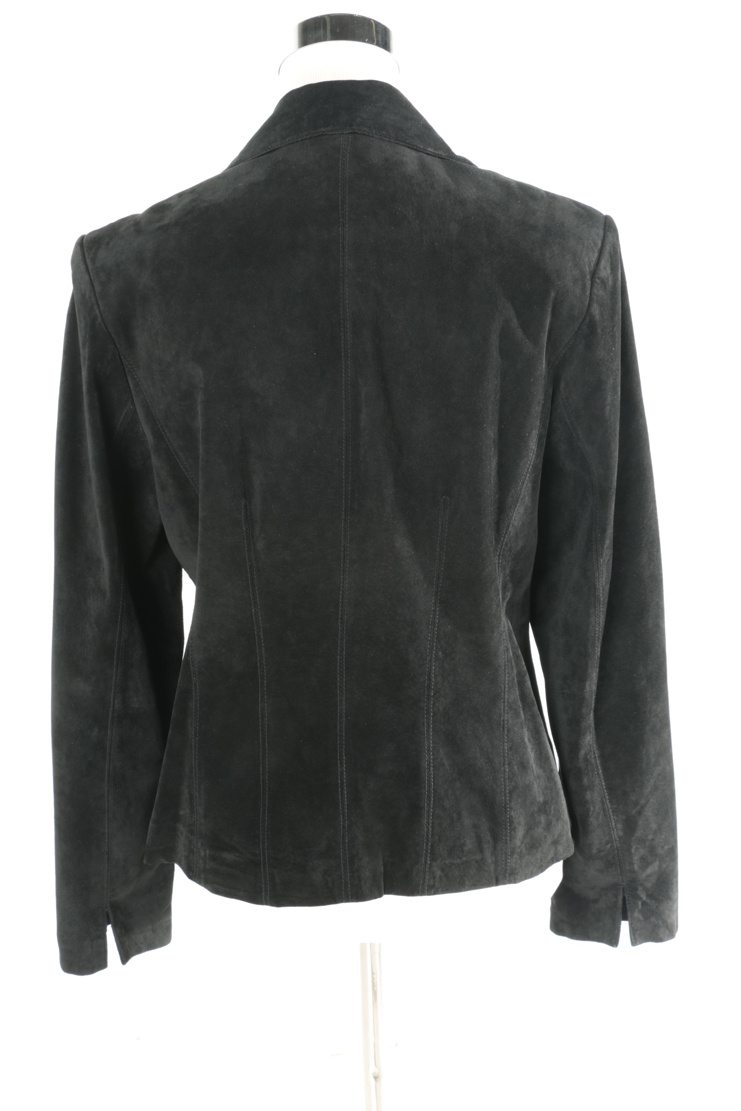 Dialogue and Valerie Stevens Separates Women's Suede and Leather Jackets