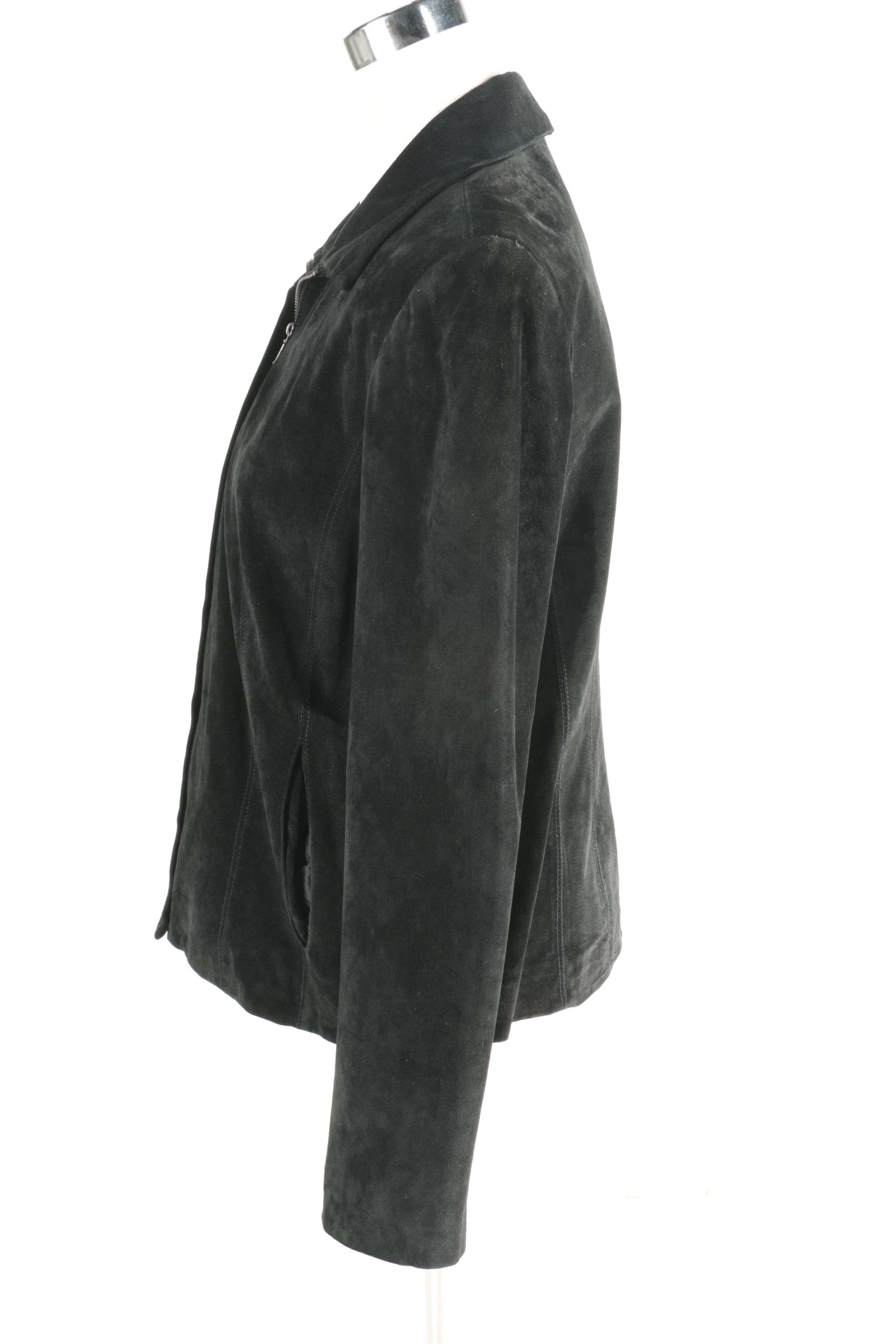 Dialogue and Valerie Stevens Separates Women's Suede and Leather Jackets