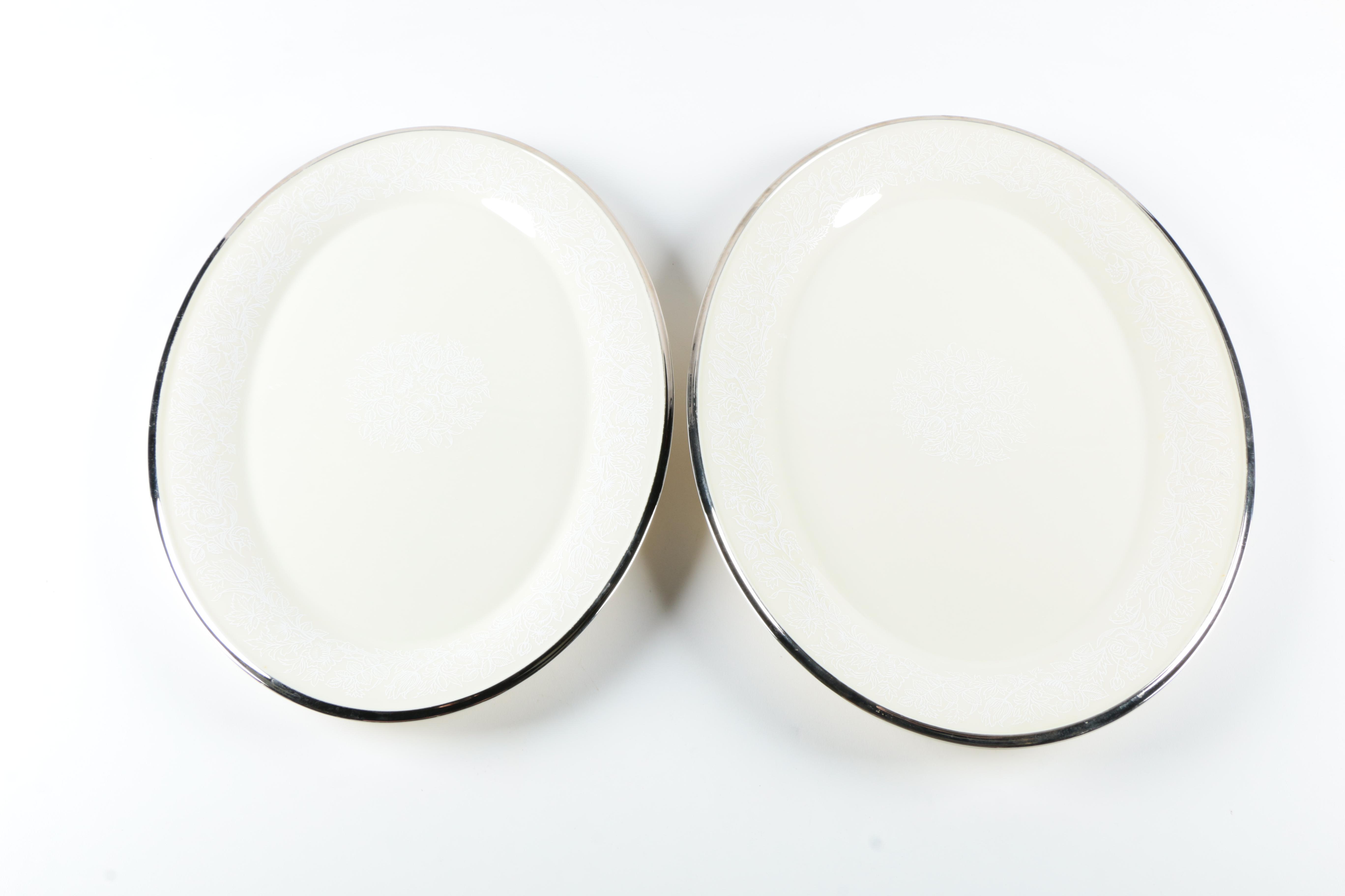 "Moonspun" Serverware by Lenox