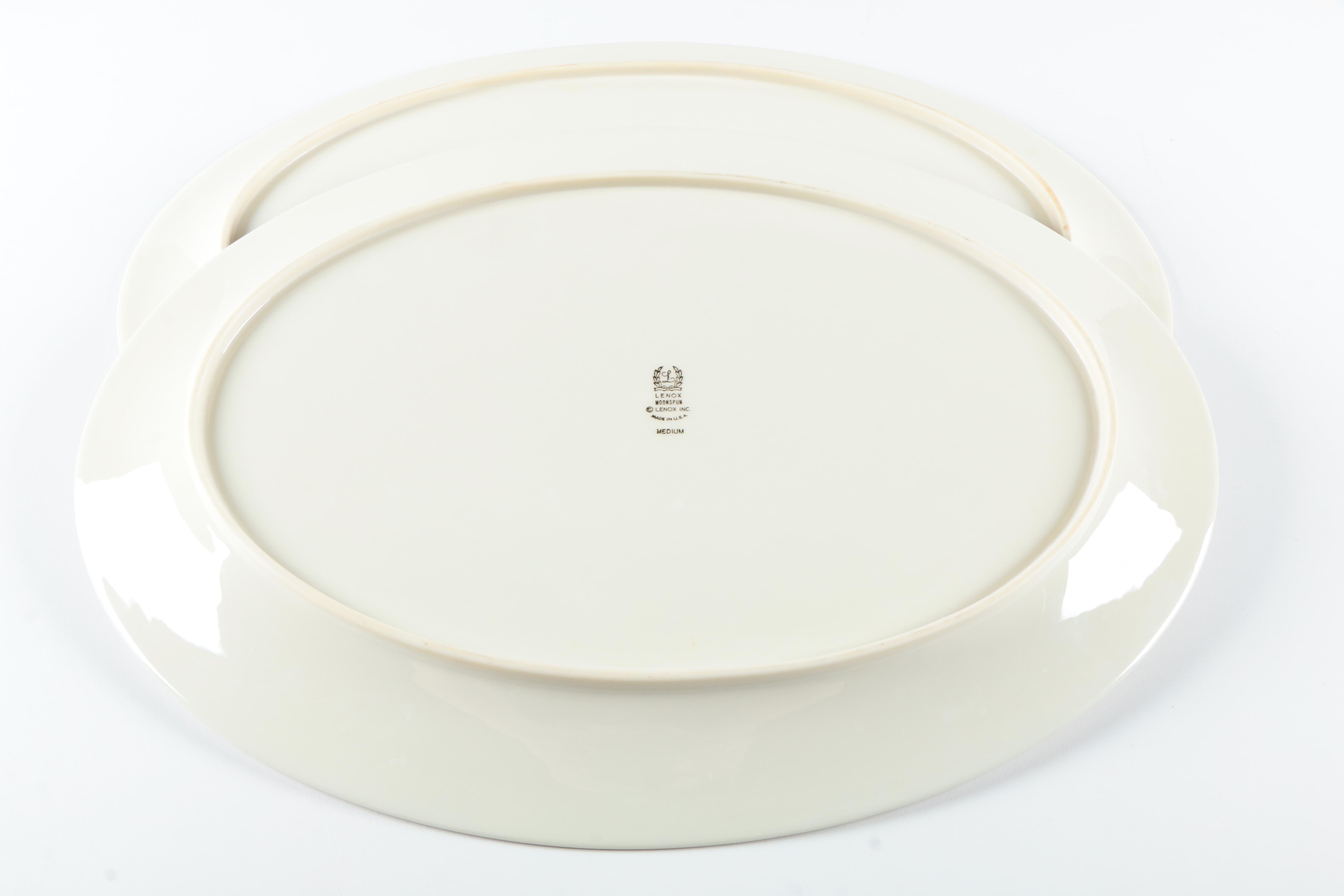 "Moonspun" Serverware by Lenox