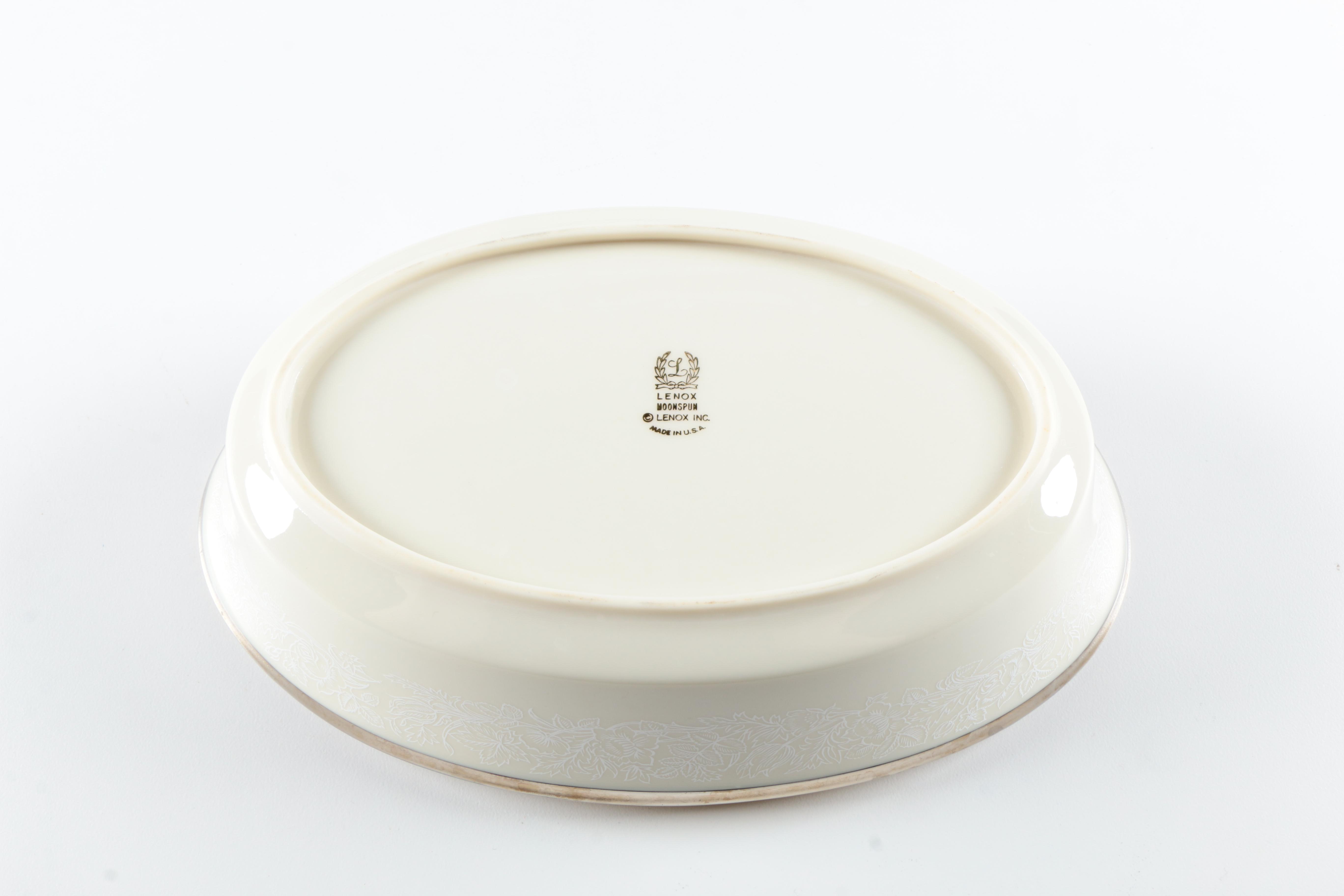 "Moonspun" Serverware by Lenox