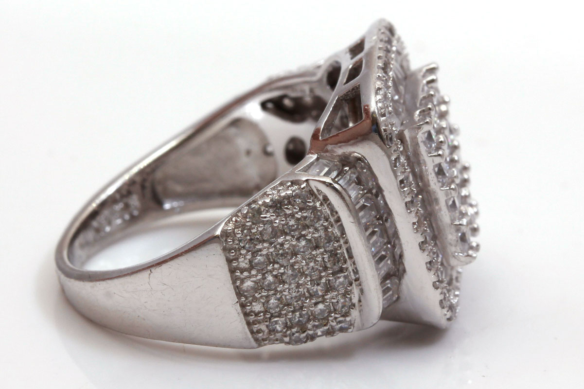 Sterling Silver Cubic Zirconia Jewelry