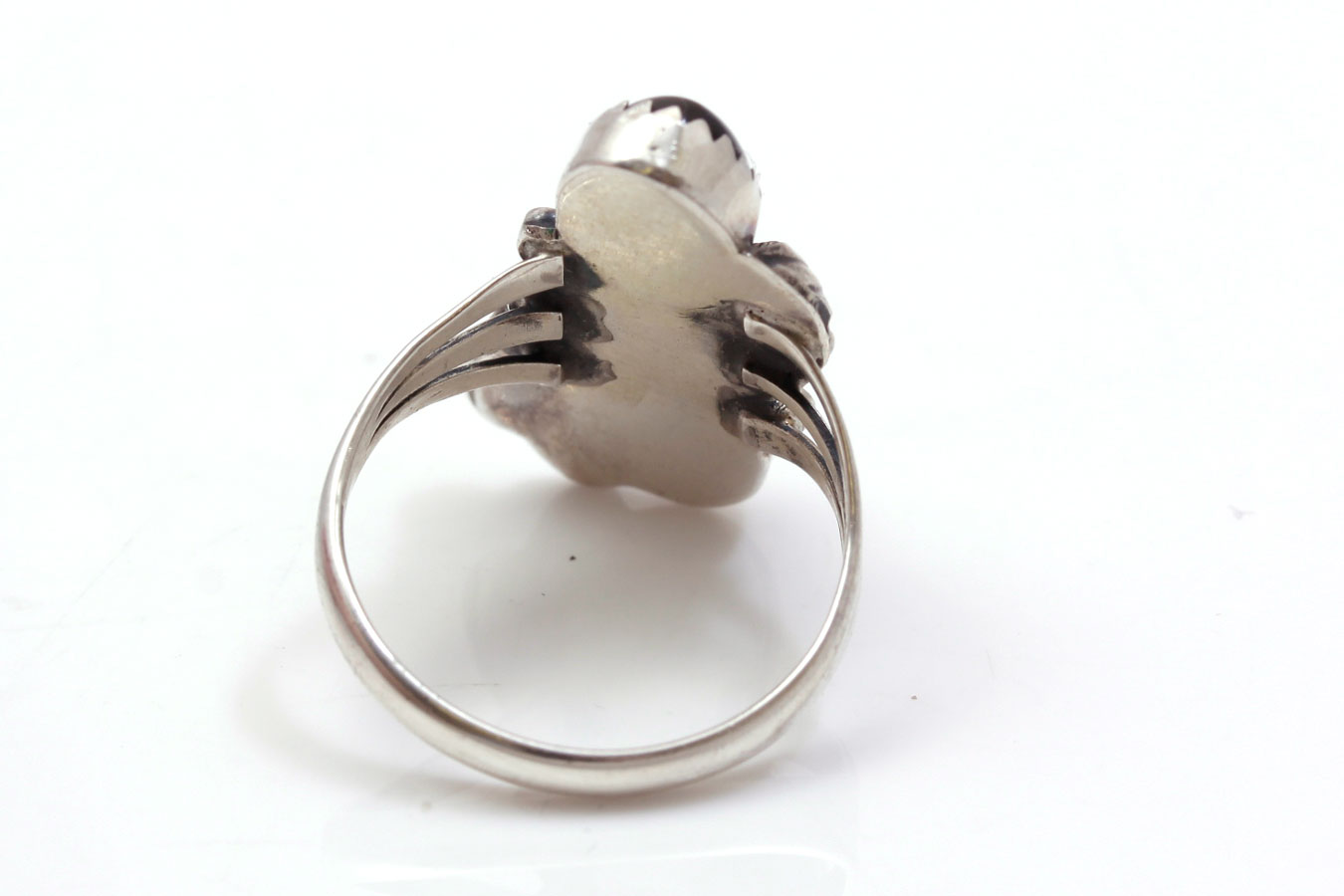 Sterling Silver Black Onyx Locket Pendant Necklace and Ring