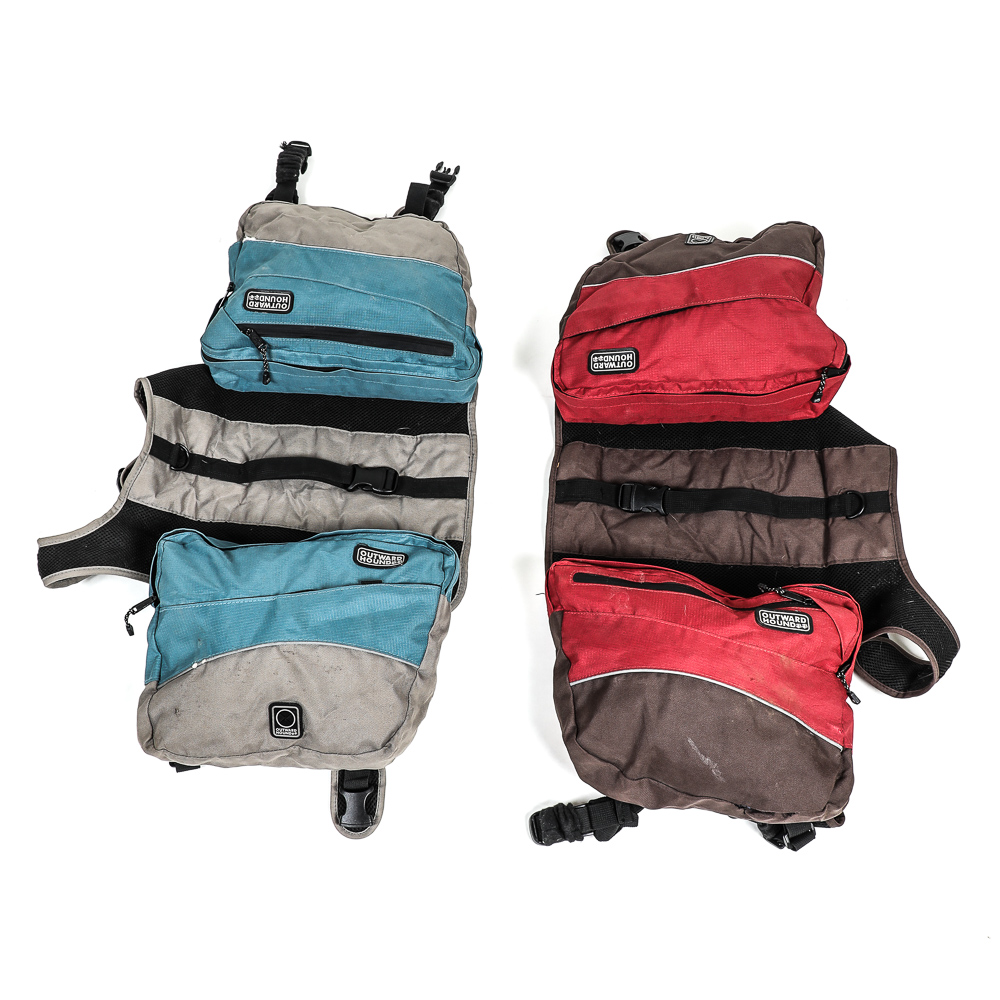 Pair of Outward Hound Dog Backpacks