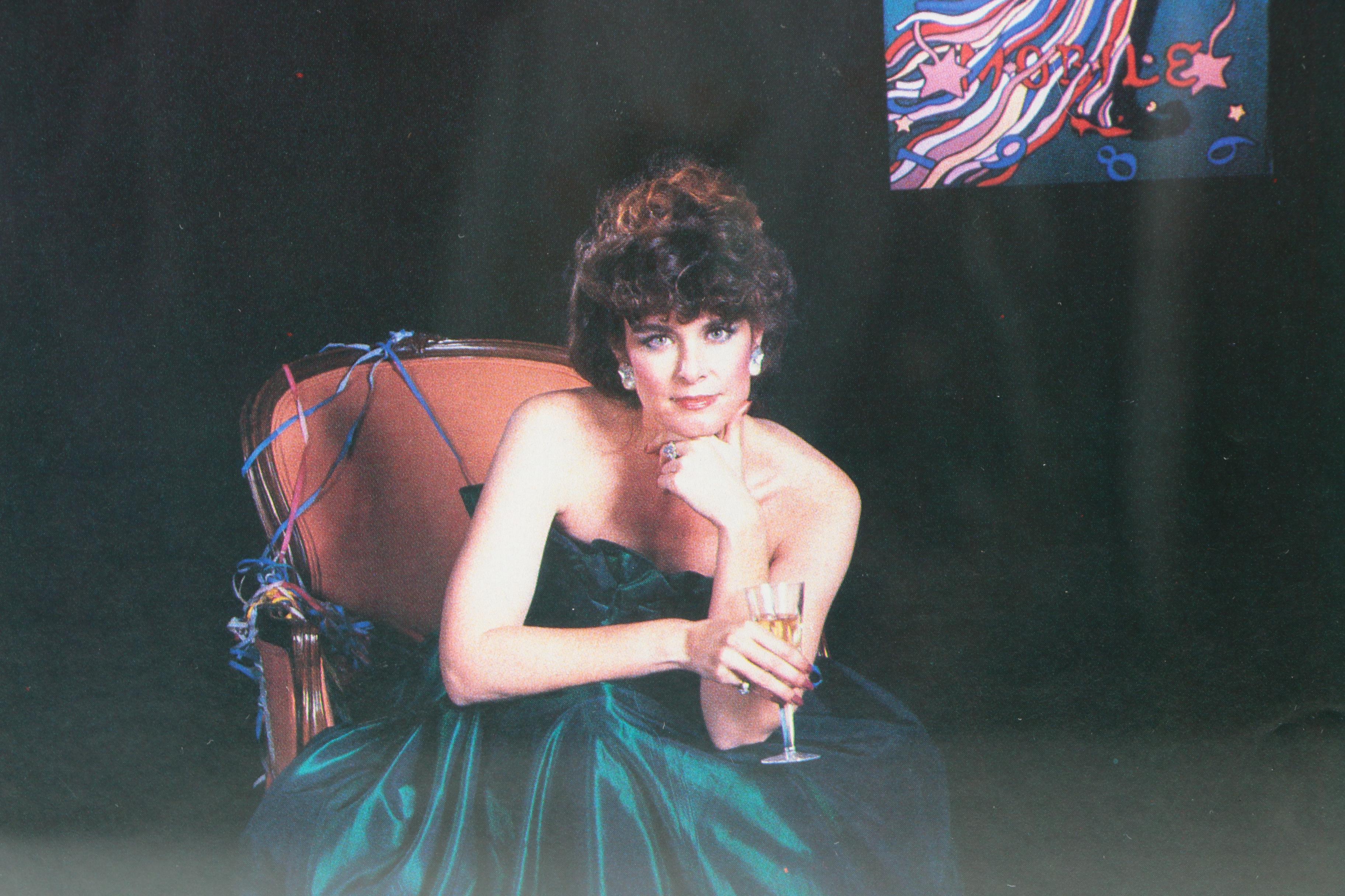 Vintage Strapless Taffeta Gown Worn by C.L. Cunningham