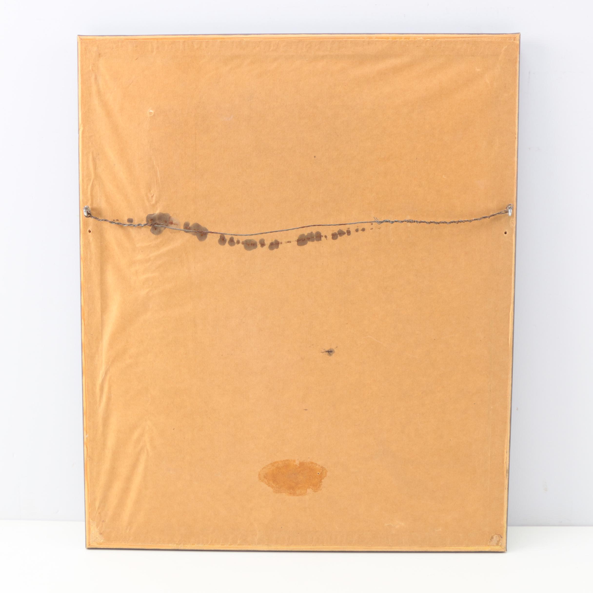 Vintage Strapless Taffeta Gown Worn by C.L. Cunningham