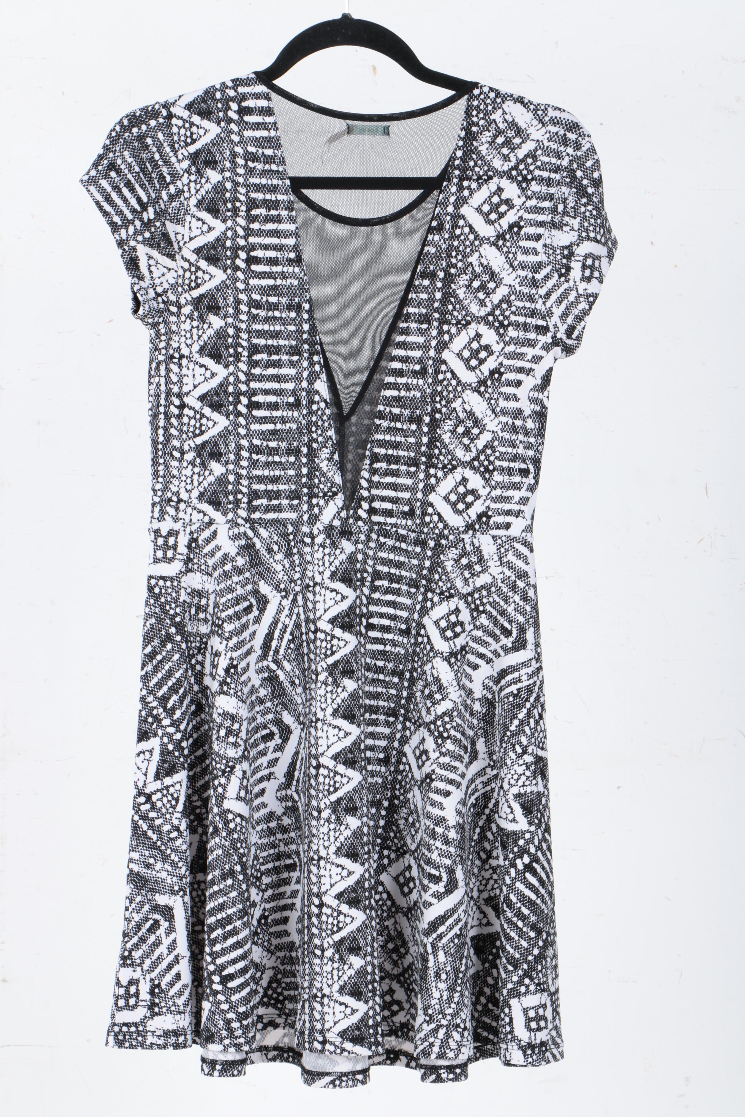 Women's Printed Tunic Tops/Dresses
