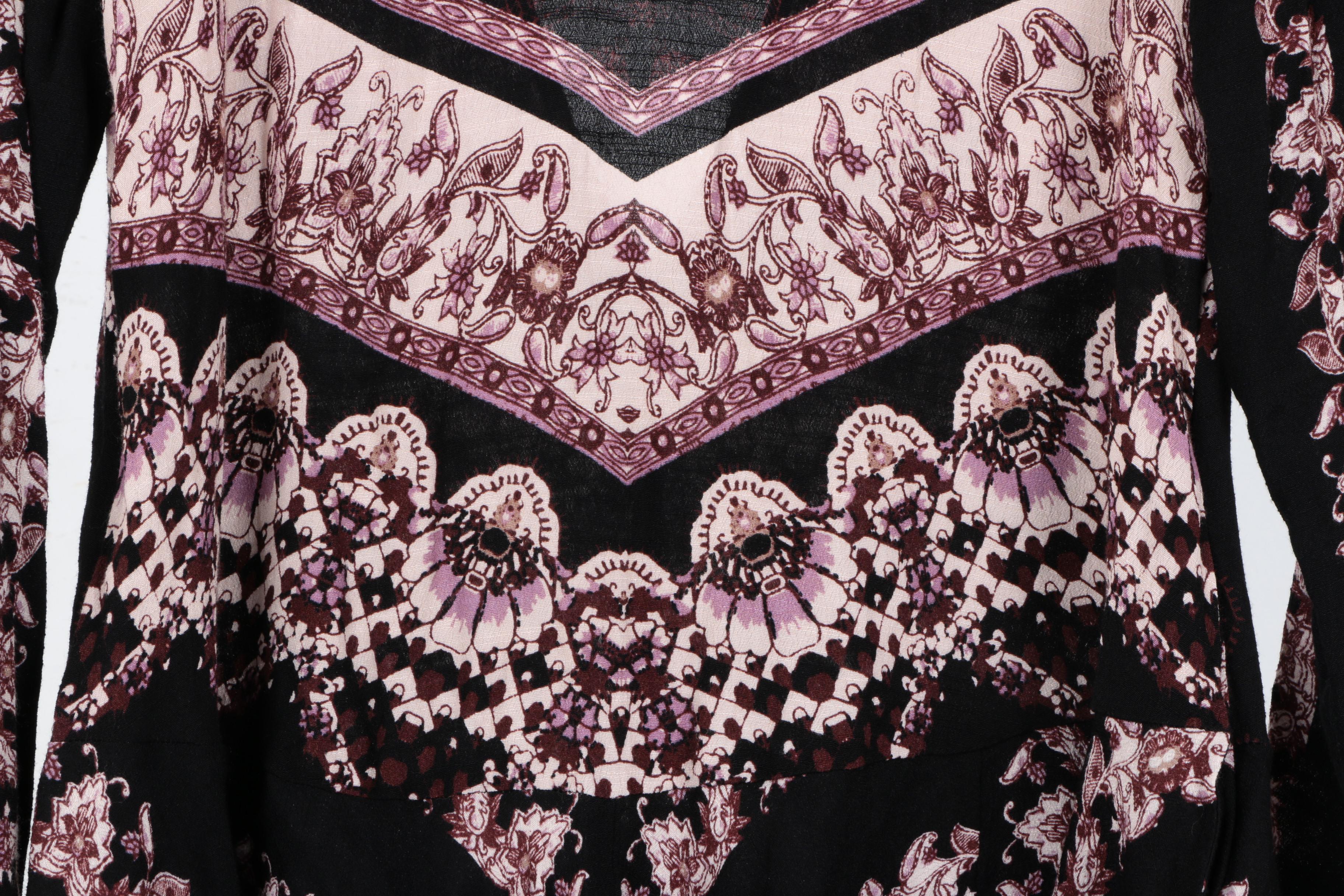 Women's Printed Tunic Tops/Dresses