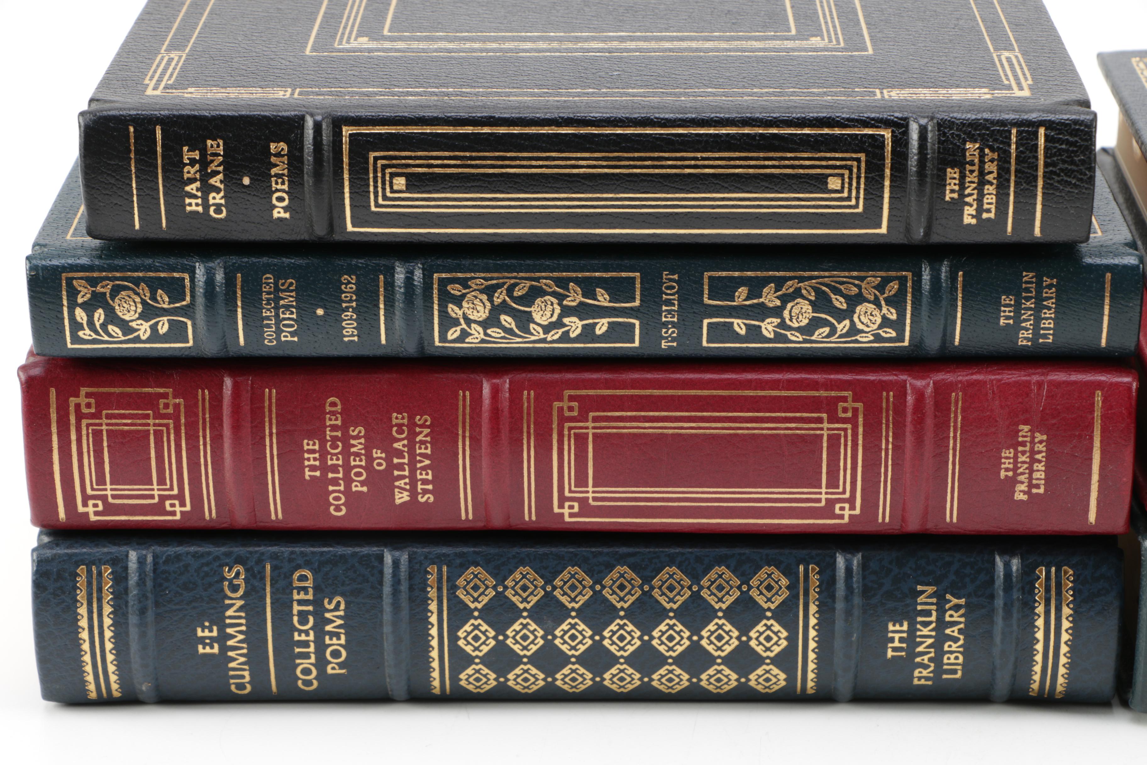 Franklin Library Leatherbound American Poetry Collections