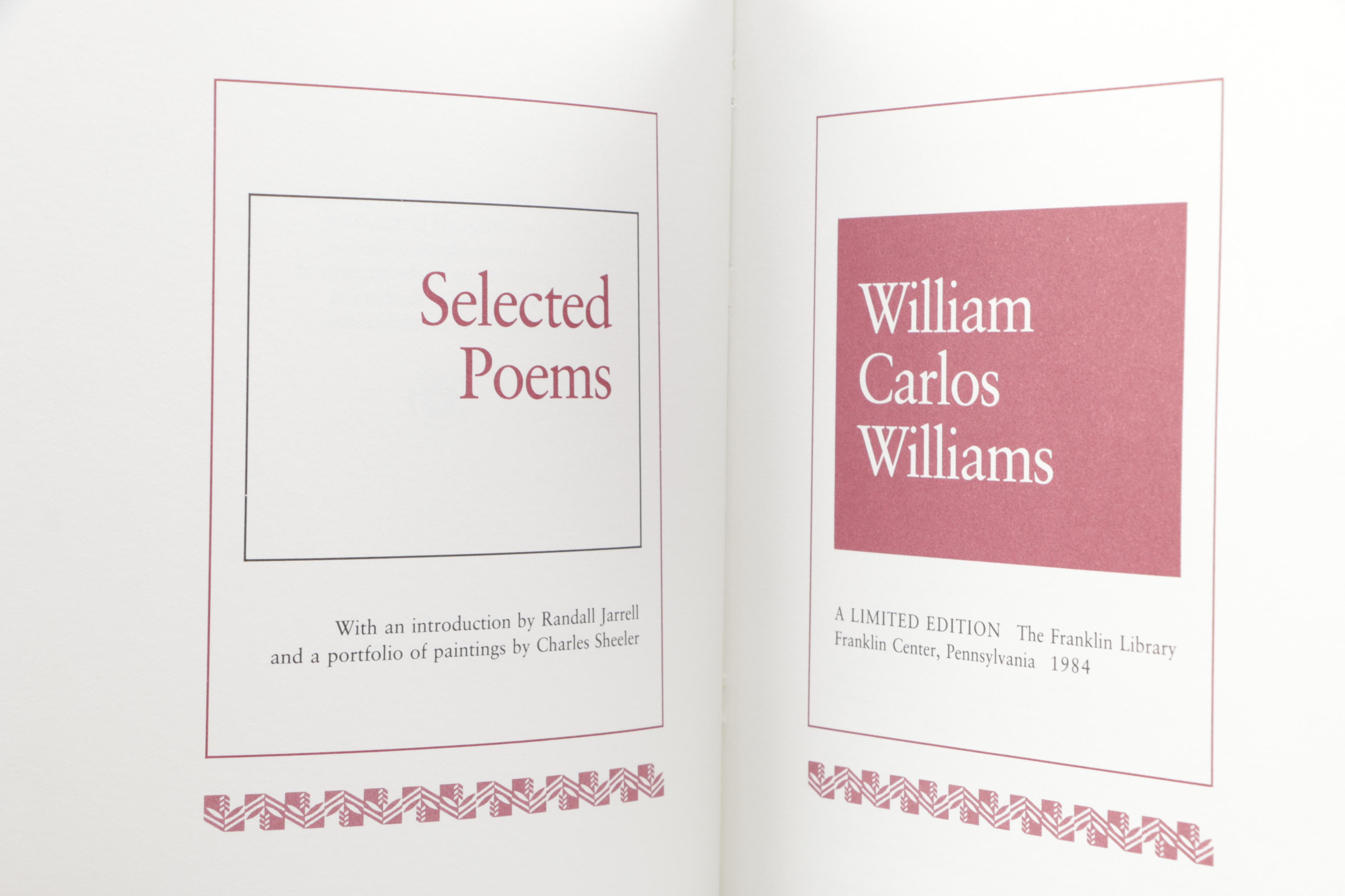 Franklin Library Leatherbound American Poetry Collections