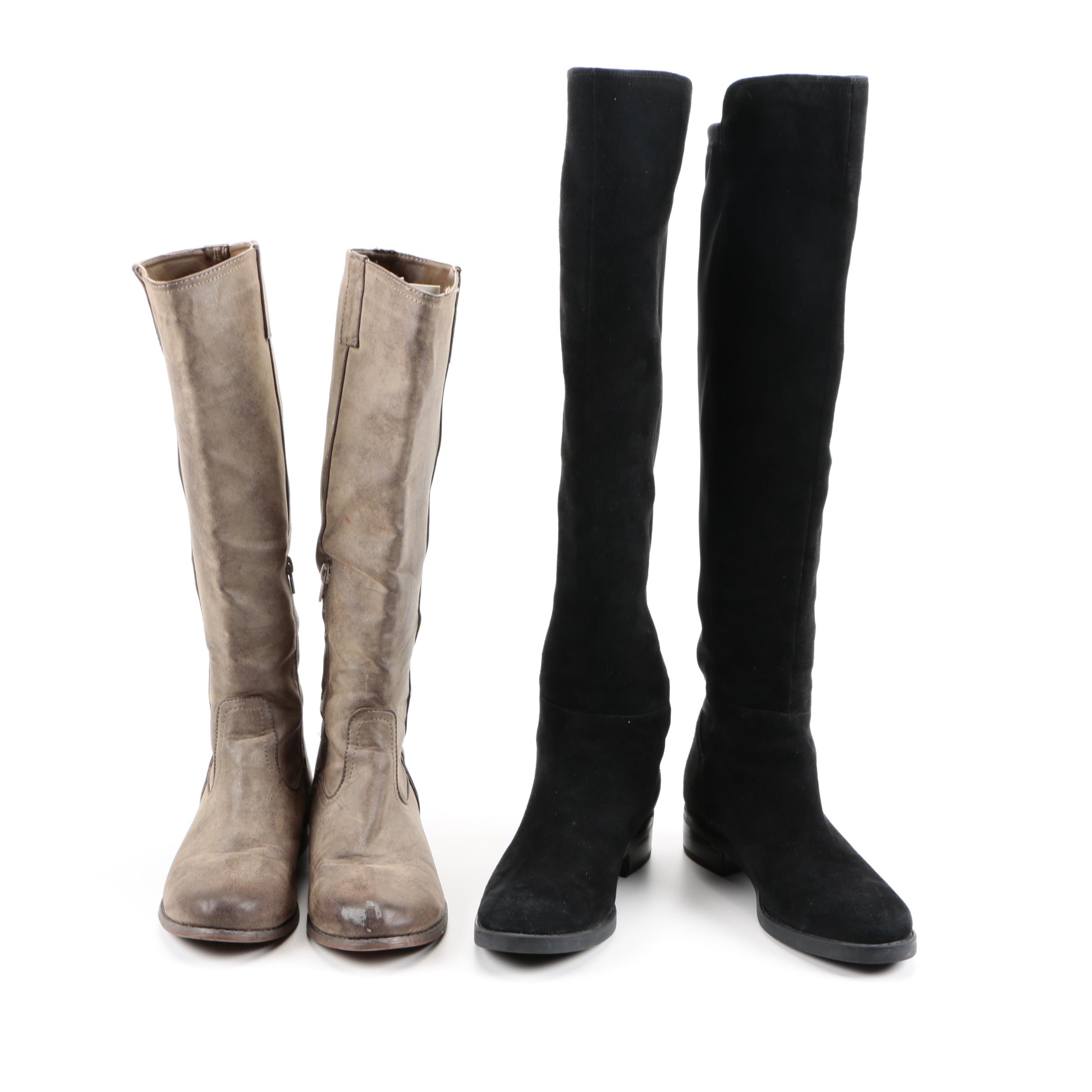 Two Pairs of Women's Boots