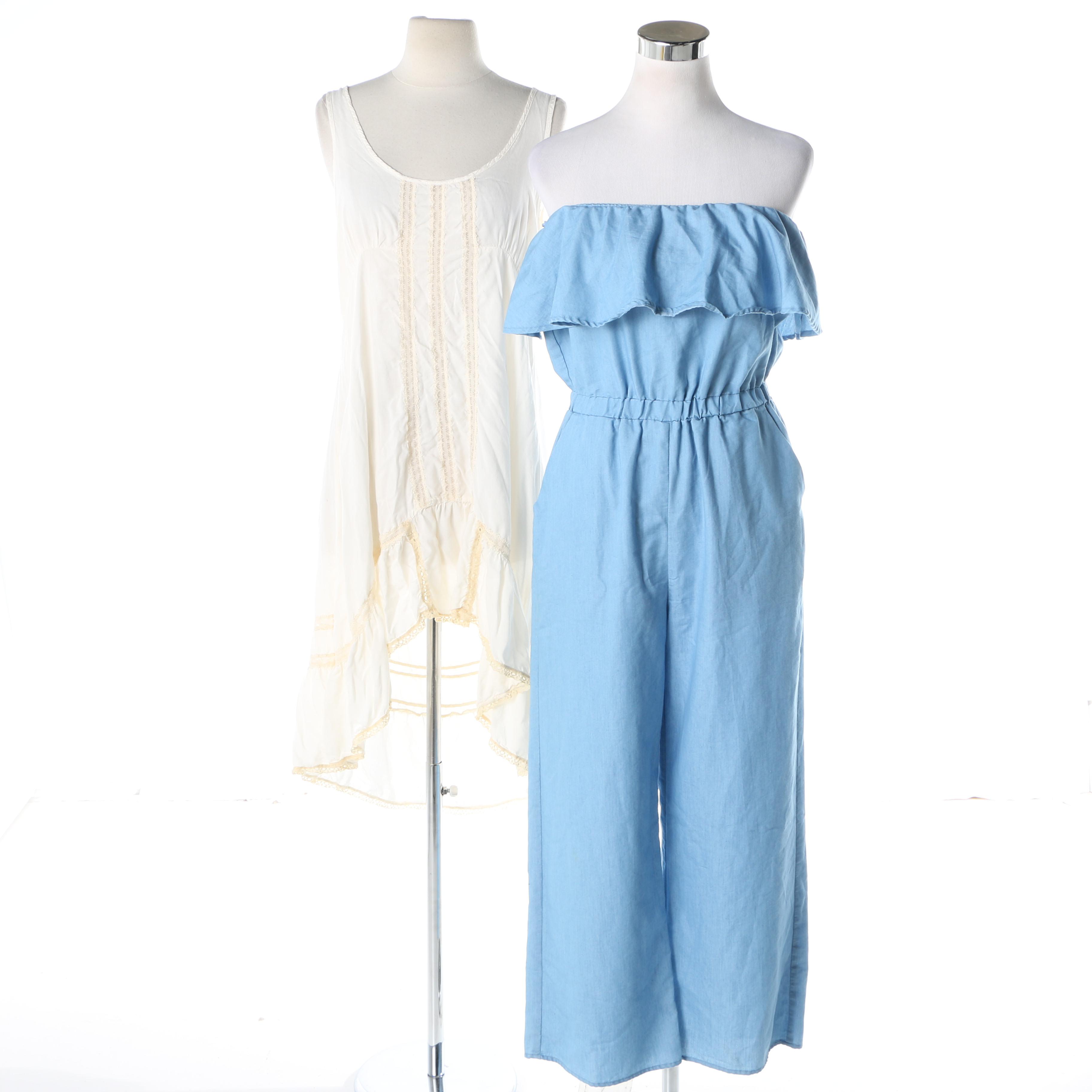 Women's Lucca Jumpsuit and Free People Intimately Nightgown