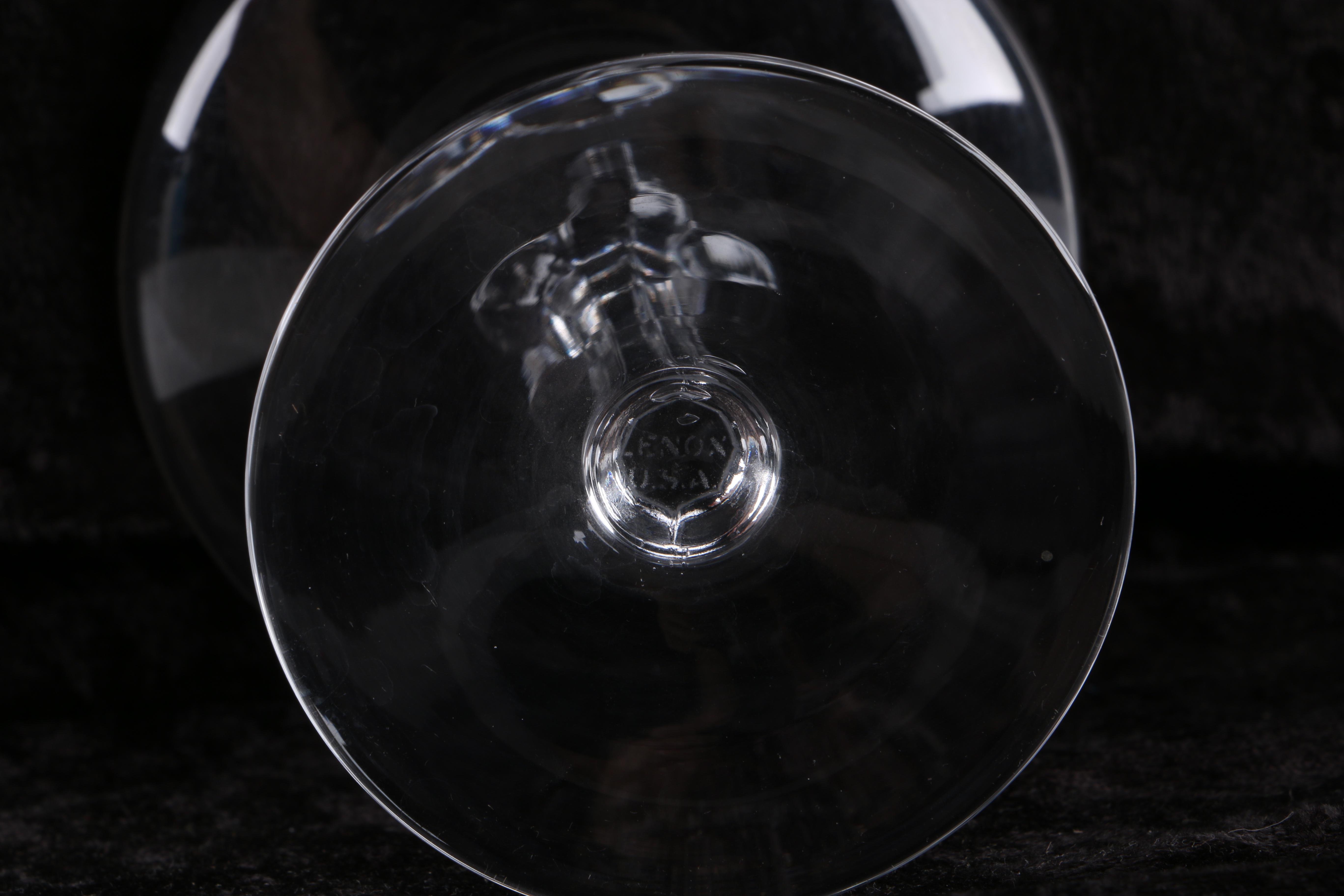 Lenox "Desire" Platinum Trimmed Champagne Glasses