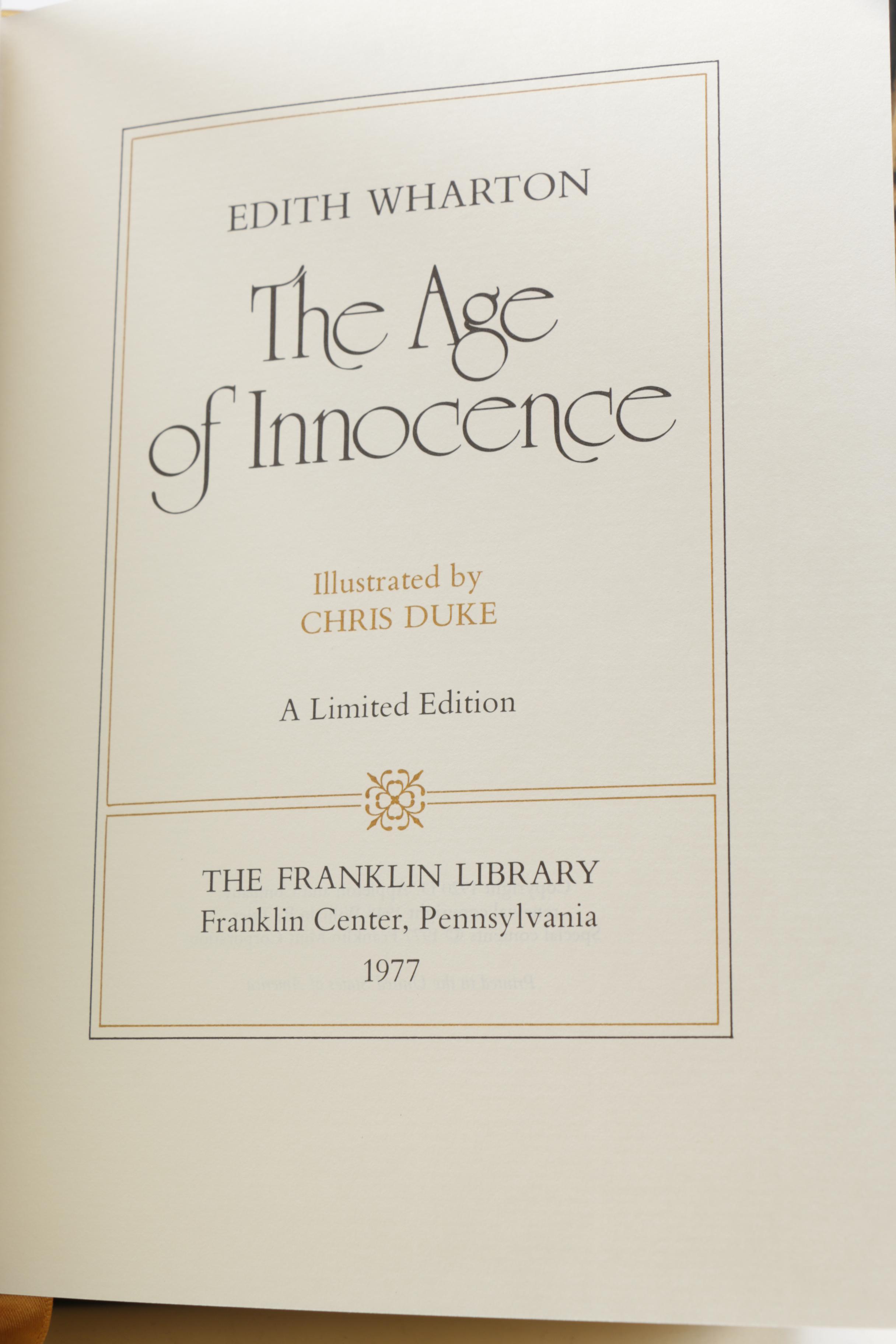 Franklin Library "100 Greatest Masterpieces of American Literature" Books