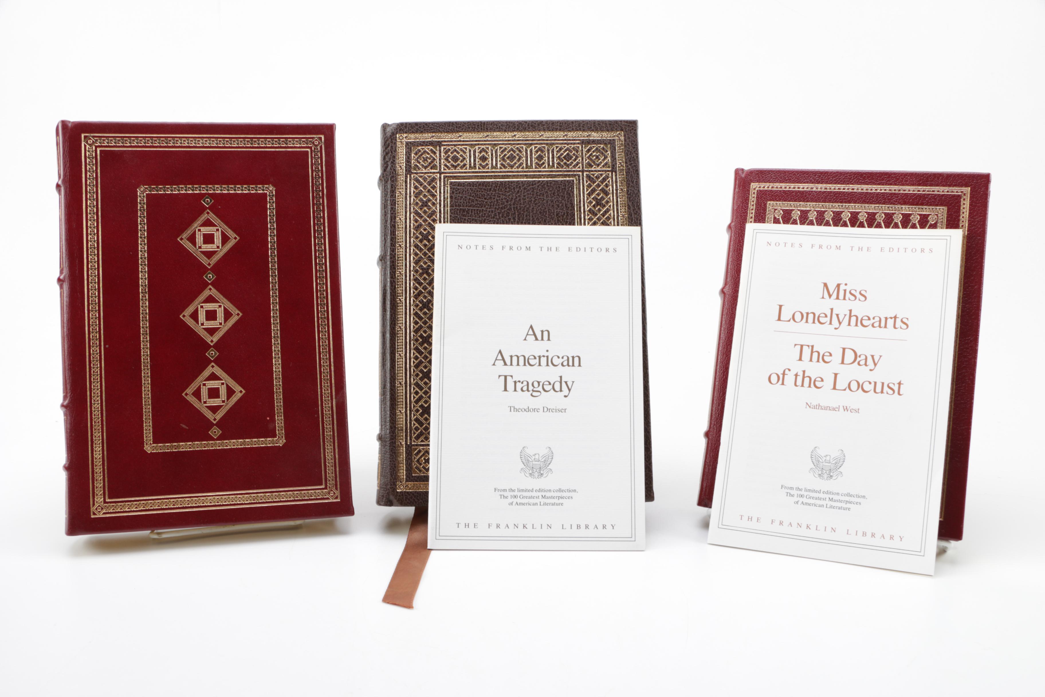 Franklin Library "100 Greatest Masterpieces of American Literature" Books