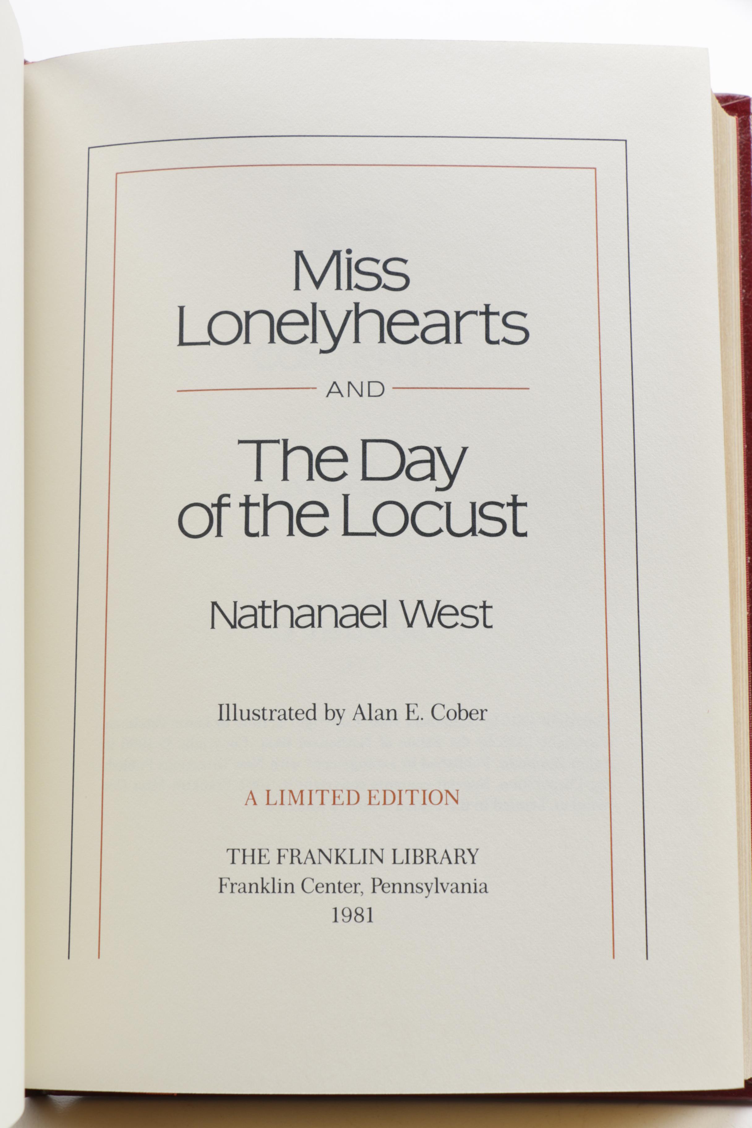 Franklin Library "100 Greatest Masterpieces of American Literature" Books