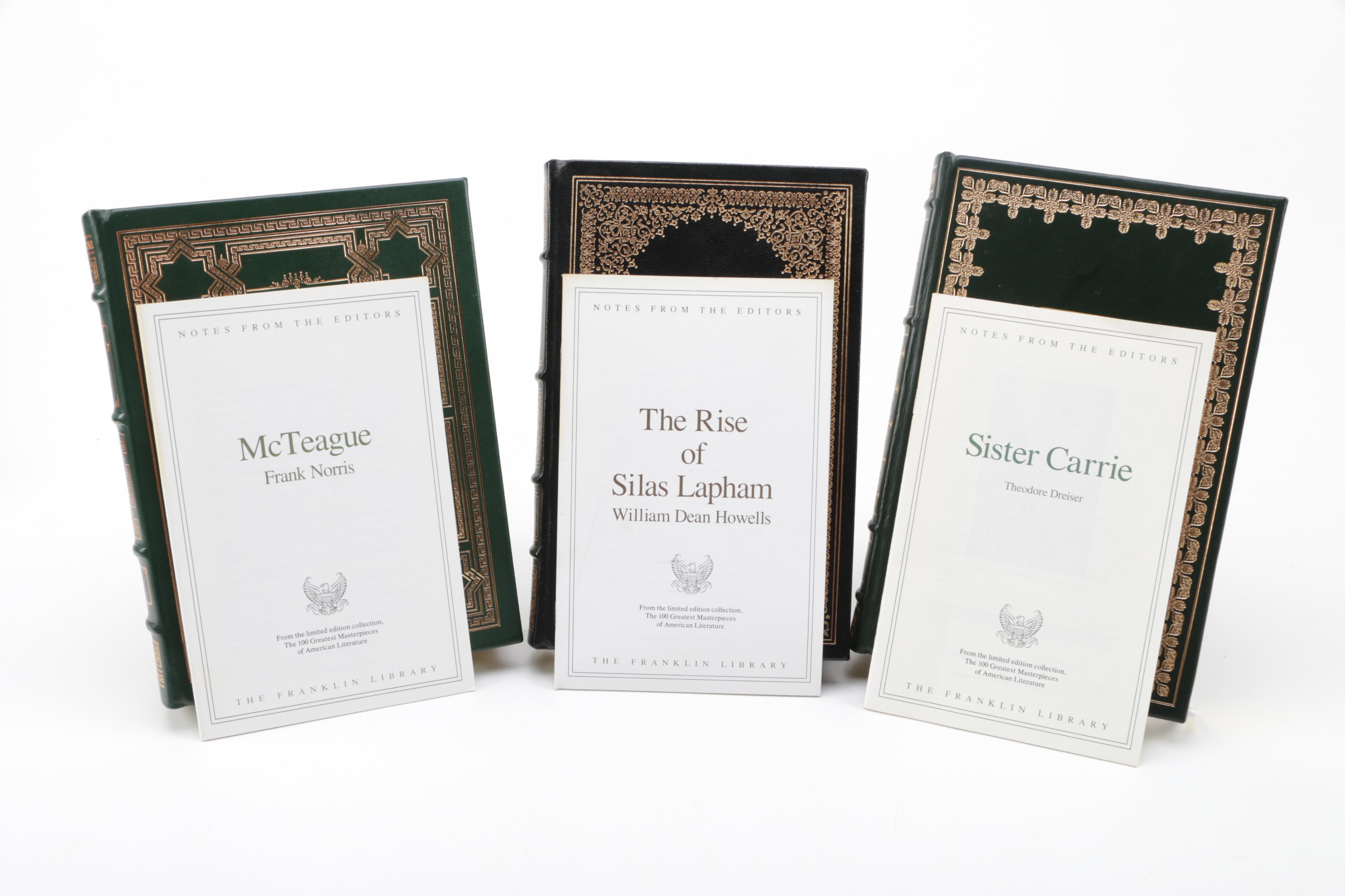 Franklin Library "100 Greatest Masterpieces of American Literature" Books