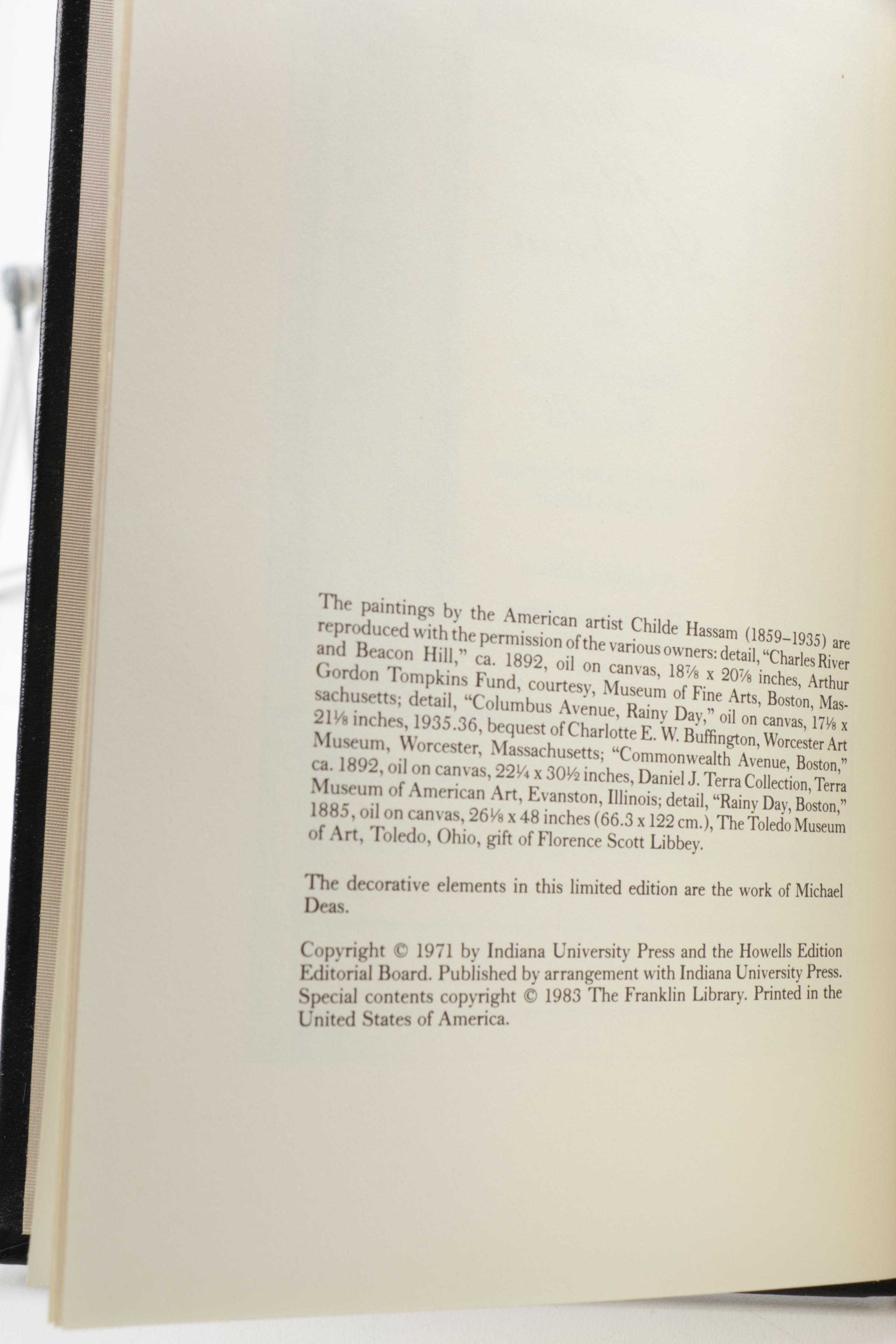 Franklin Library "100 Greatest Masterpieces of American Literature" Books