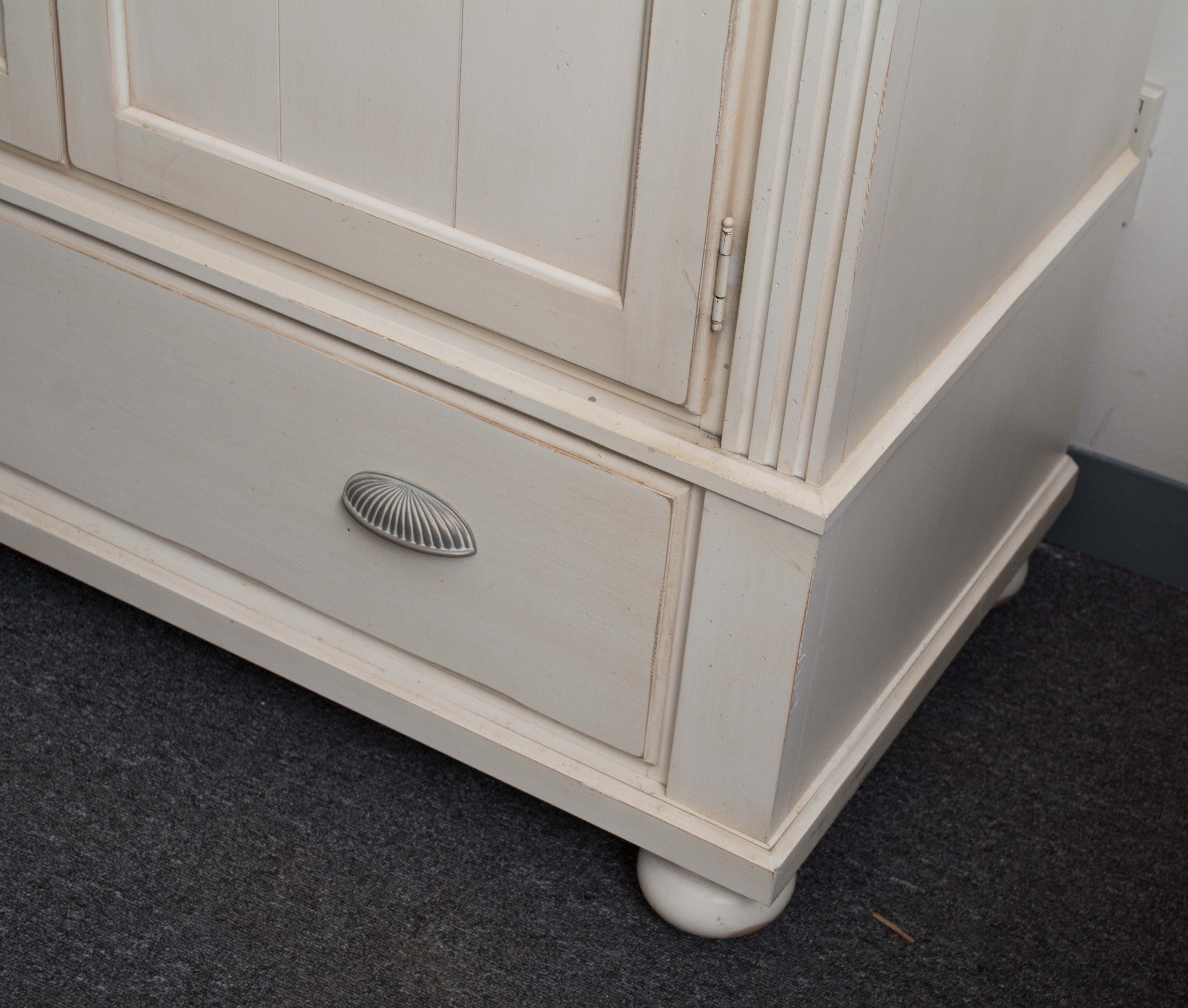 White Armoire by Ethan Allen