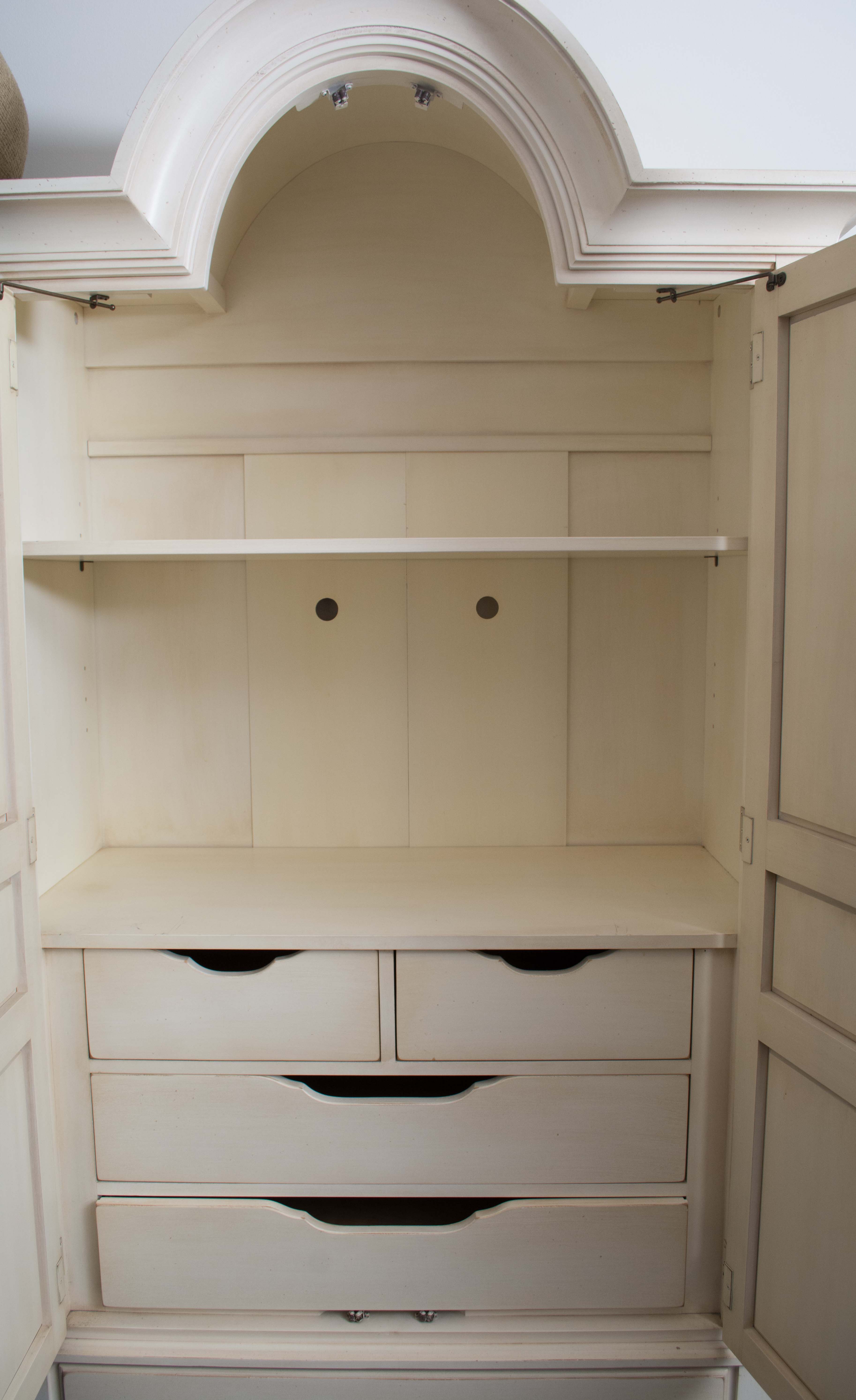 White Armoire by Ethan Allen