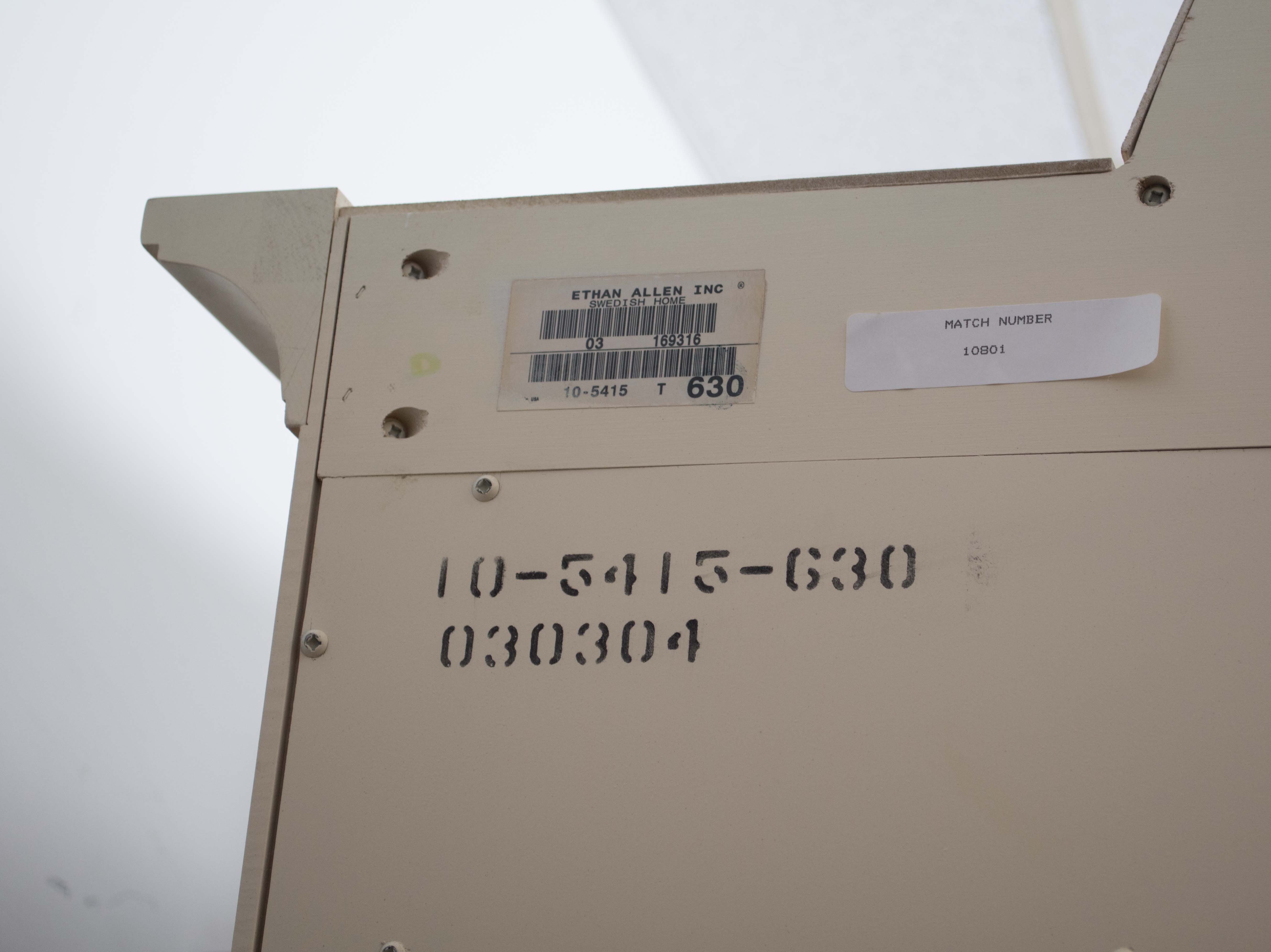 White Armoire by Ethan Allen