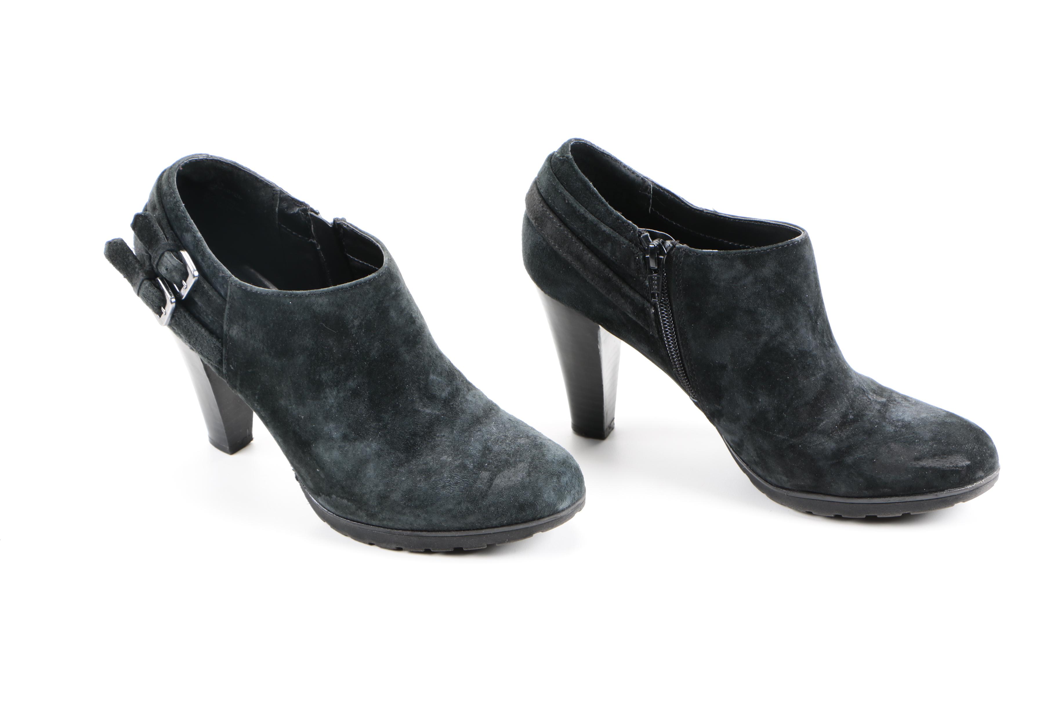 Women's Leather Cowboy Boots and Suede Booties