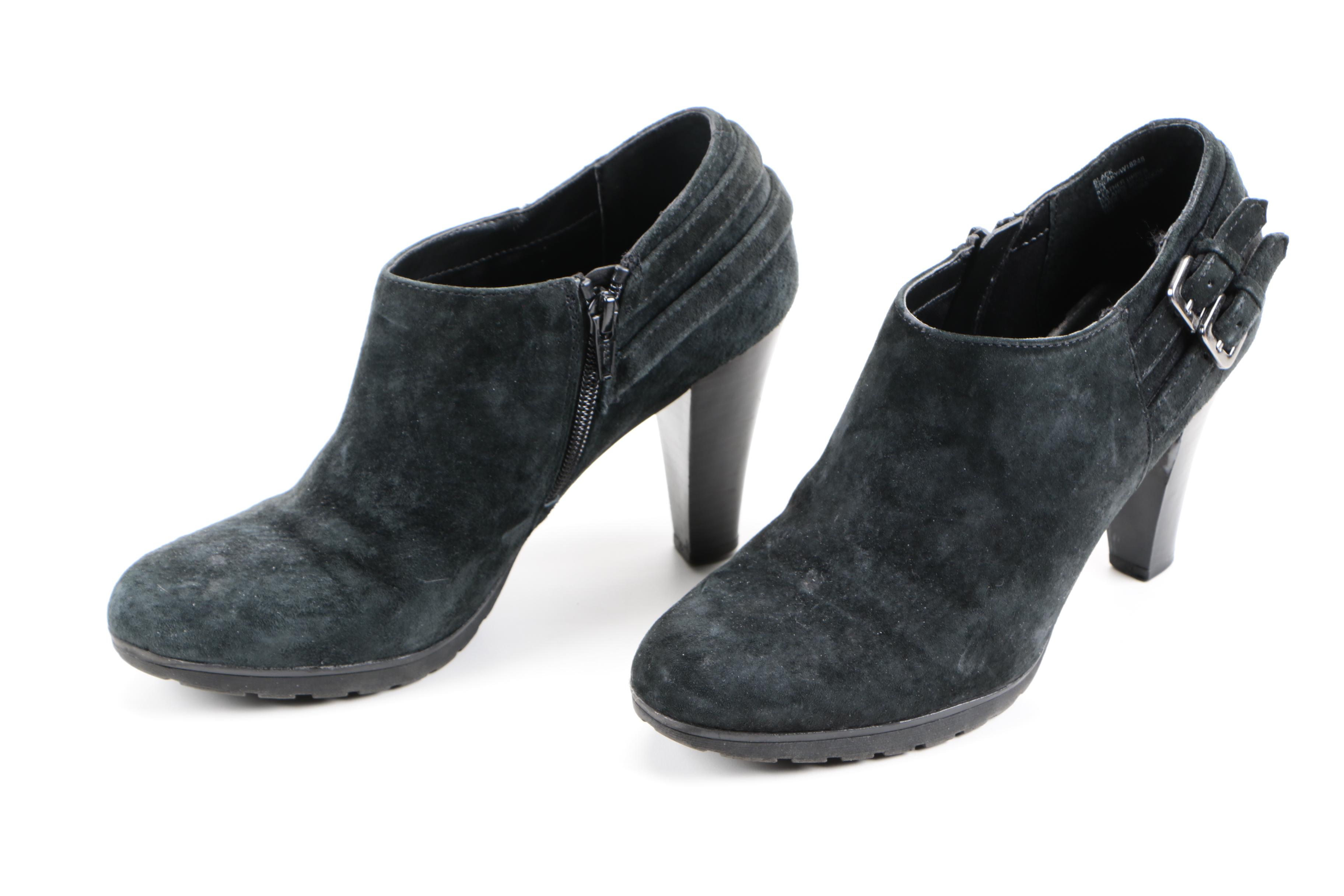 Women's Leather Cowboy Boots and Suede Booties