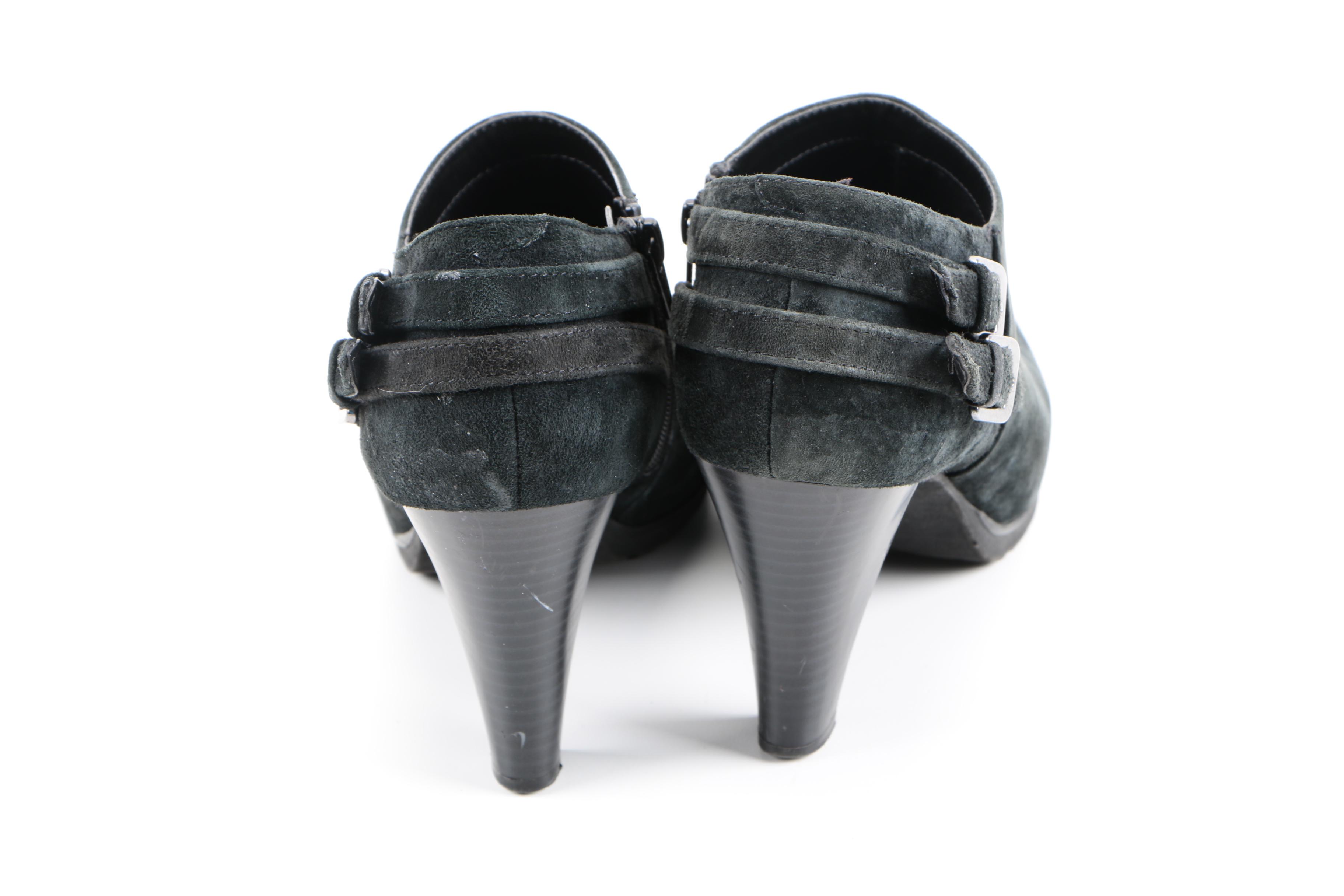 Women's Leather Cowboy Boots and Suede Booties