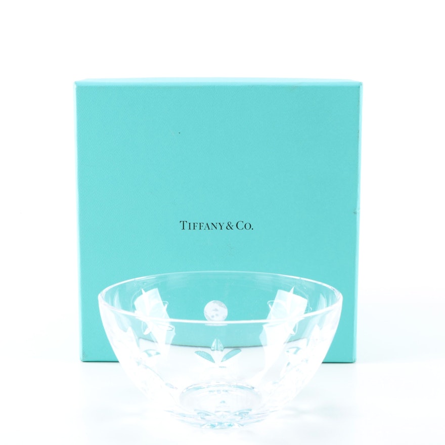 Tiffany & Co. "Star" Lead Crystal Bowl