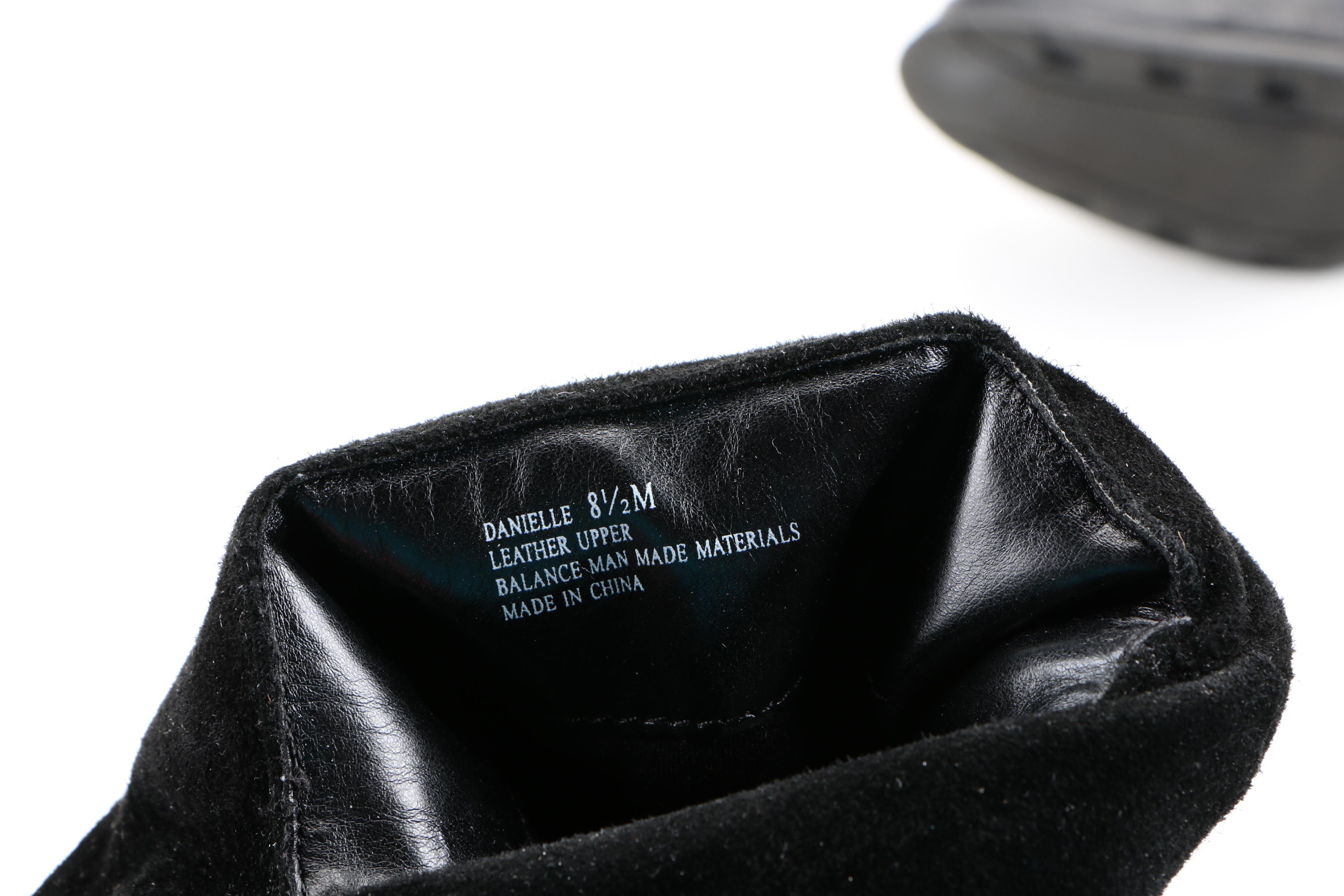 Heeled Leather Boots