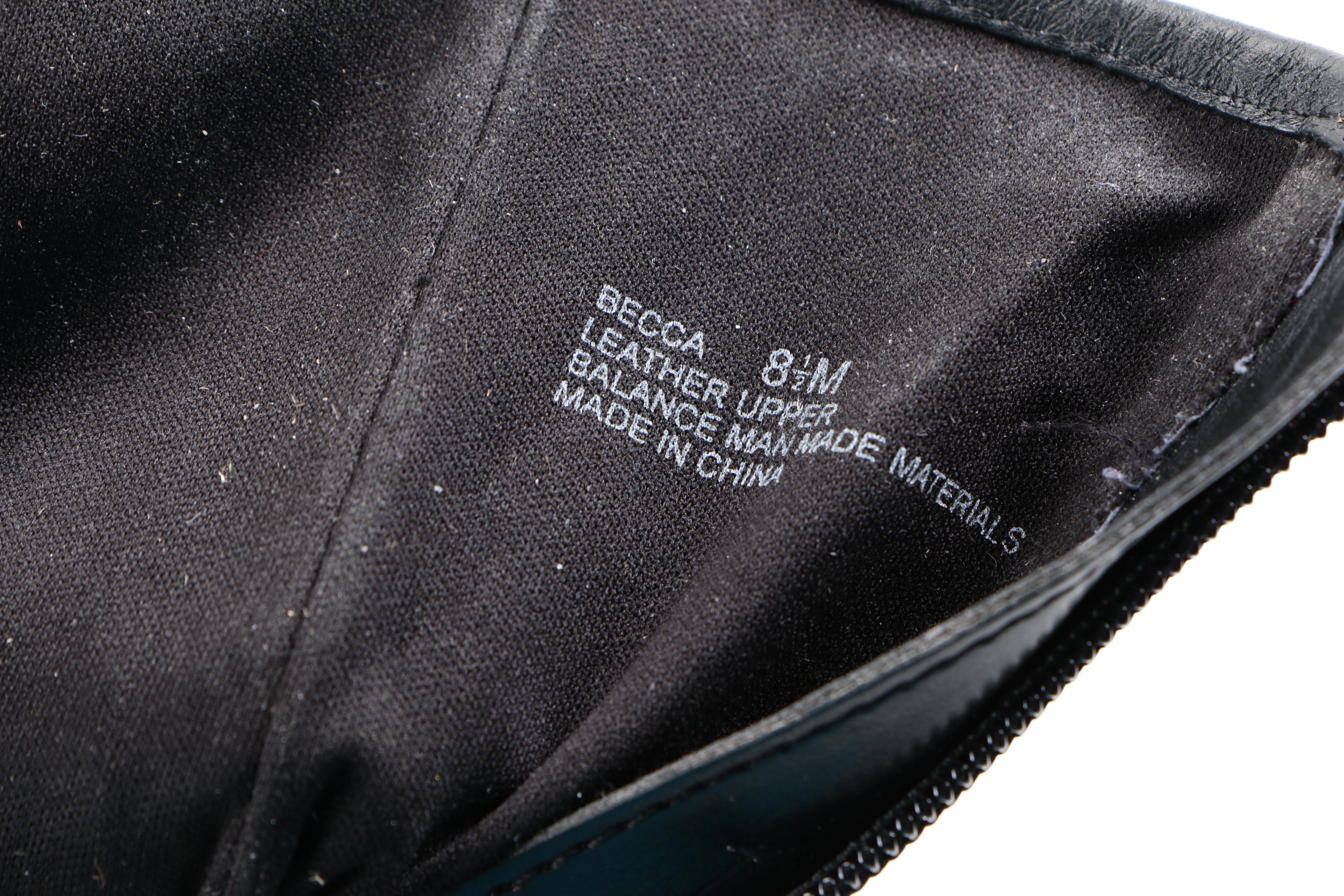 Heeled Leather Boots