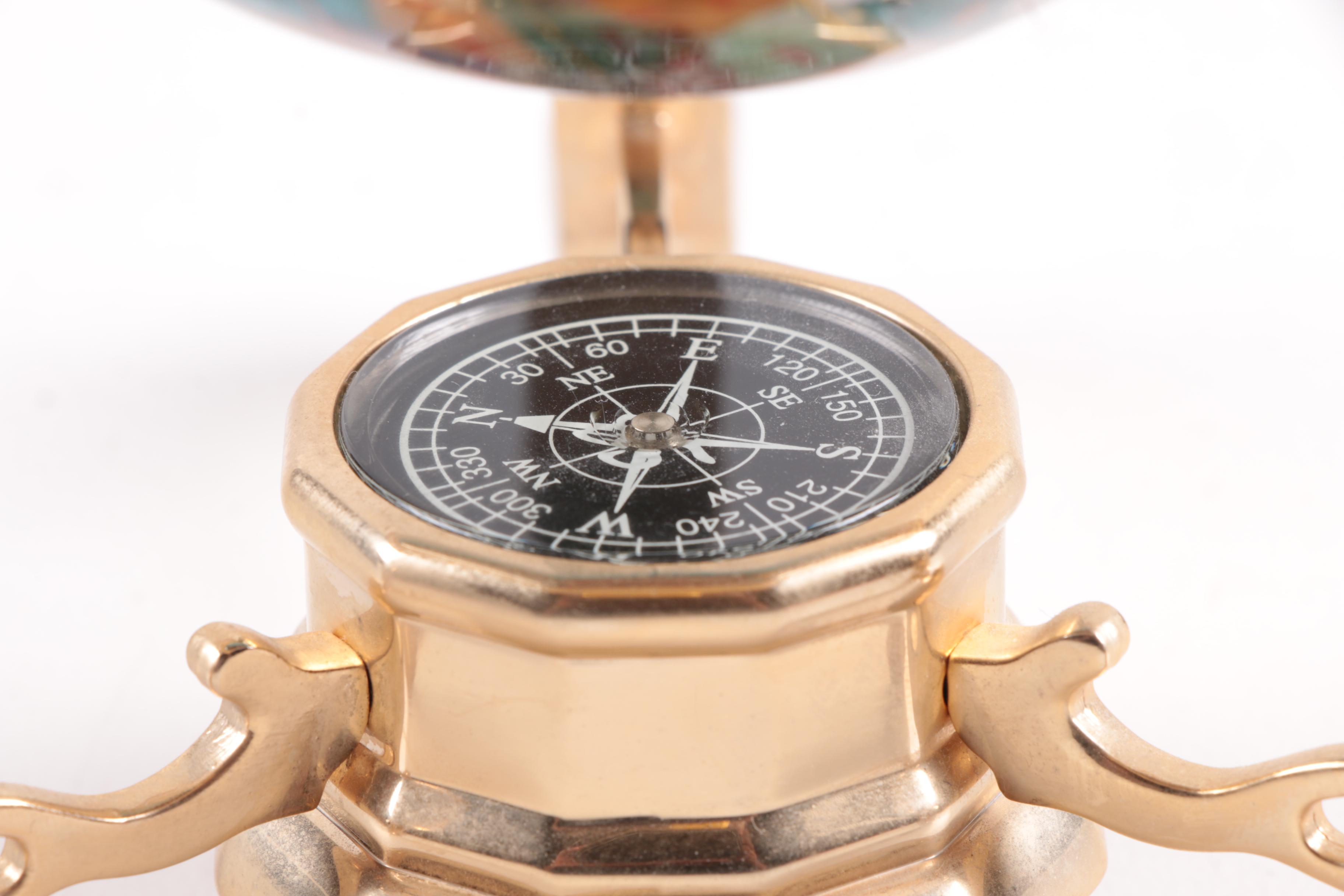 Gemstone Accented Globe