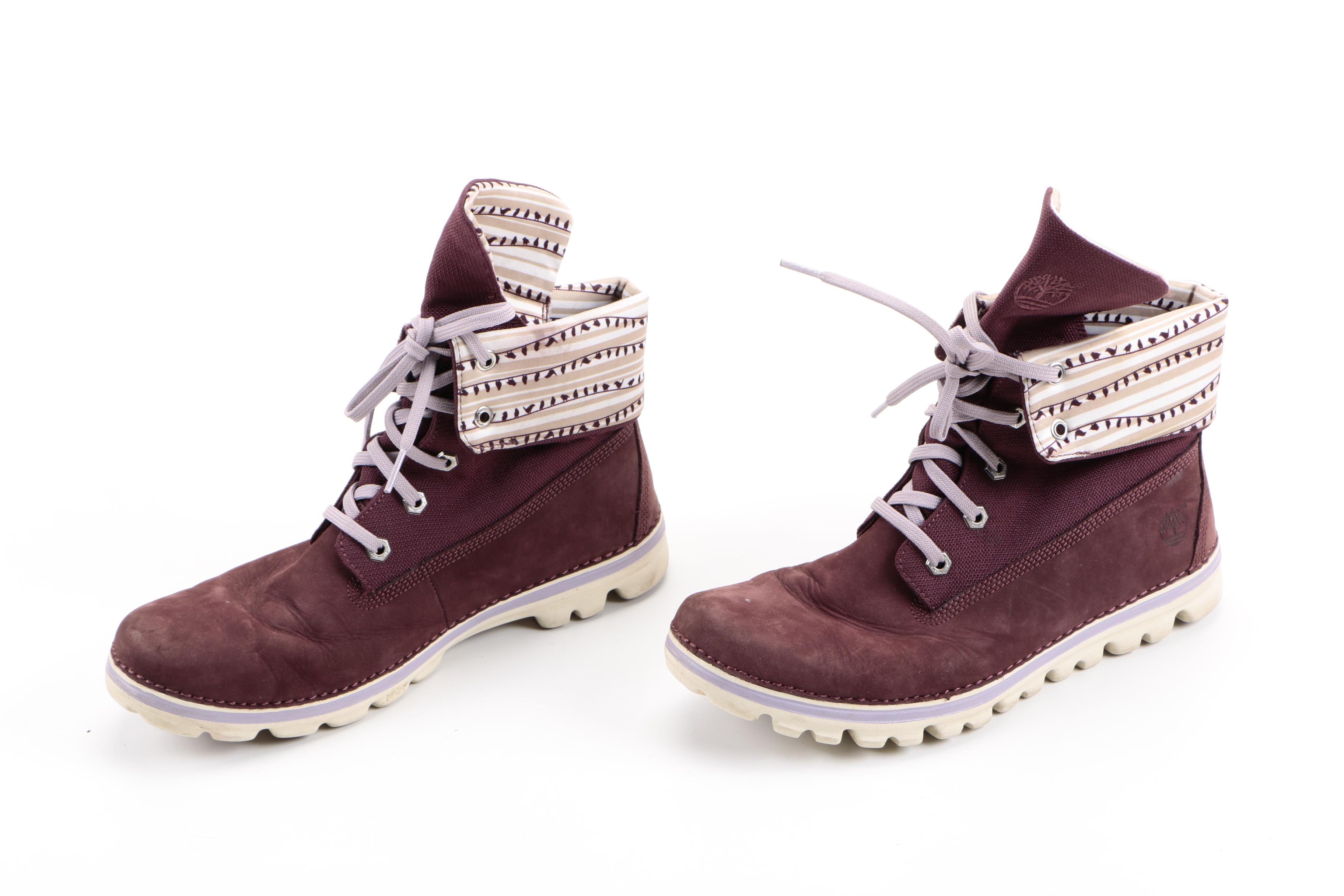 Two Pairs of Women's Timberland Boots