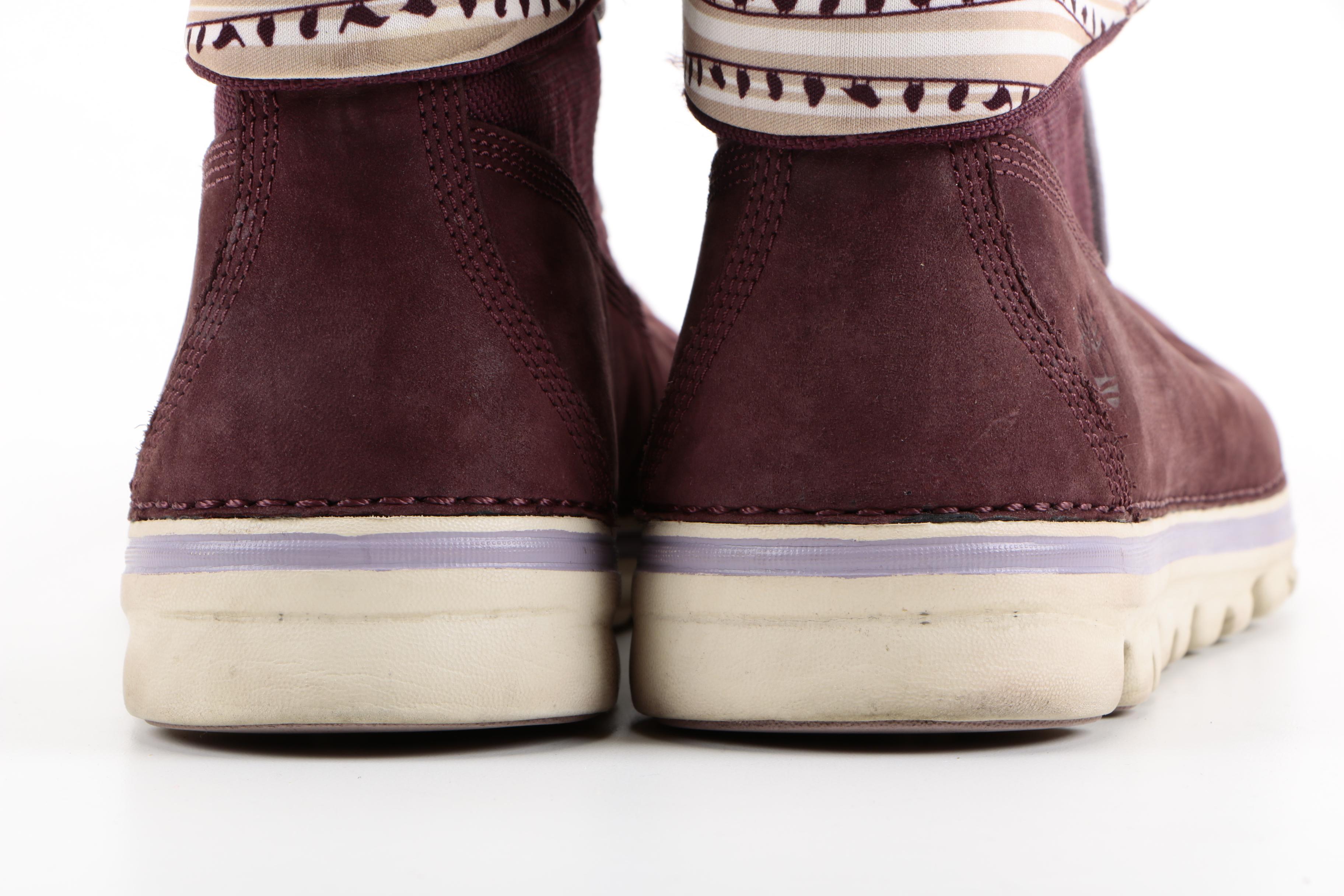 Two Pairs of Women's Timberland Boots