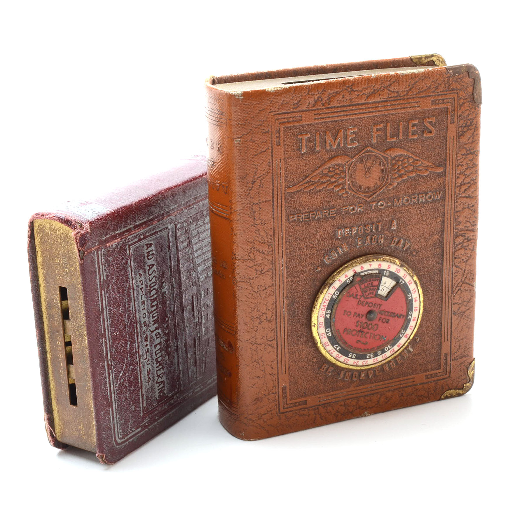 Vintage Coin and Calendar Banks