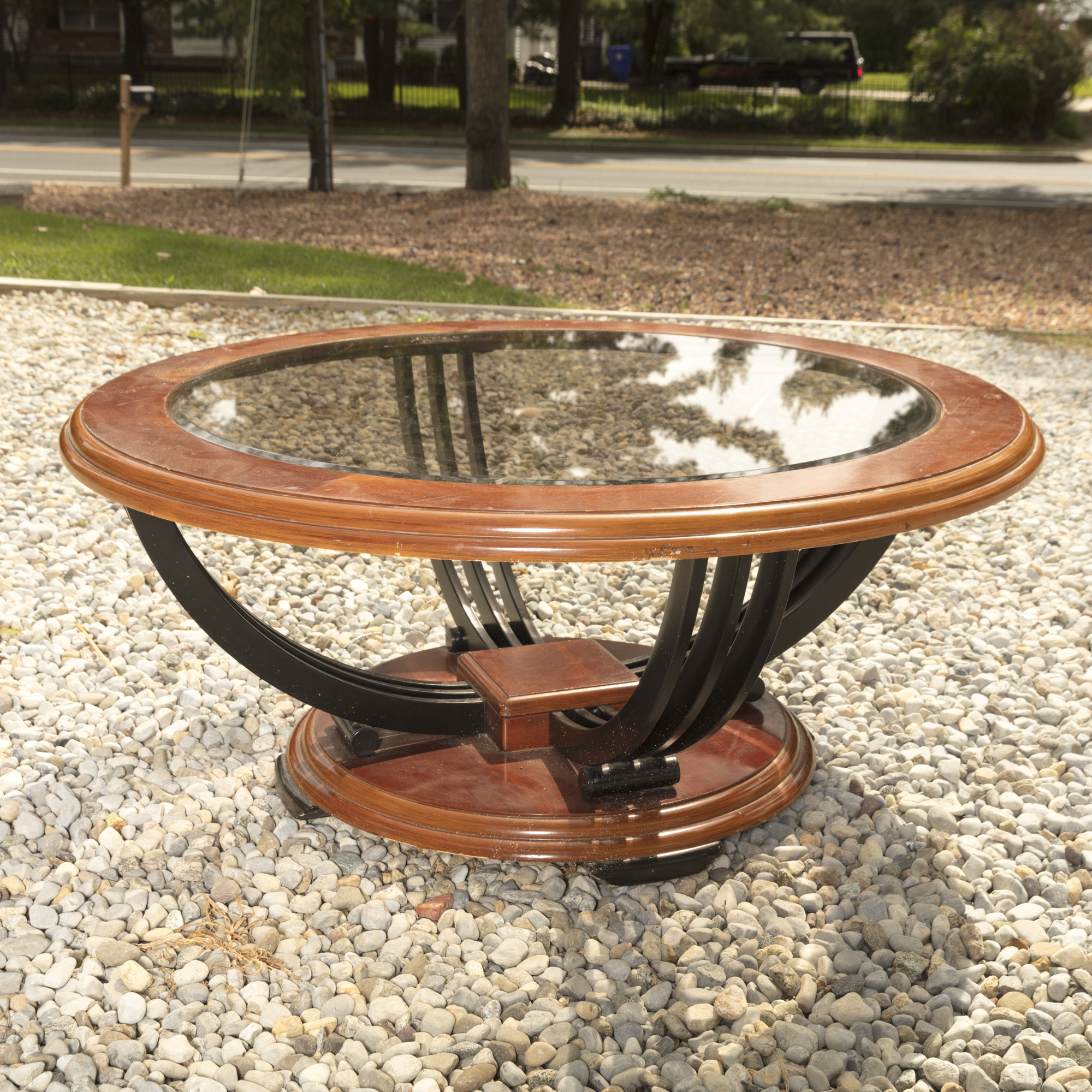 Modern Style Round Coffee Table
